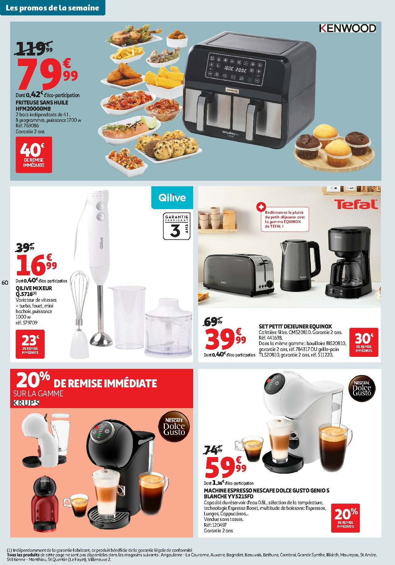 auchan - De Auchan - C'est parti pour les 25 JOURS AUCHAN folder geldig vanaf 28/10 t/m 09/11 - page: 60 auchan - De Auchan - C'est parti pour les 25 JOURS AUCHAN folder geldig vanaf 28/10 t/m 09/11 - page: 60