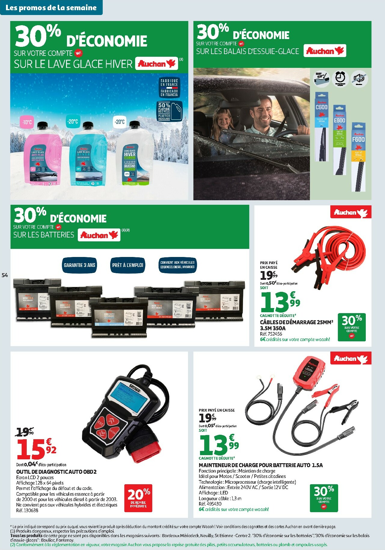 auchan - De Auchan - C'est parti pour les 25 JOURS AUCHAN folder geldig vanaf 28/10 t/m 09/11 - page: 54 auchan - De Auchan - C'est parti pour les 25 JOURS AUCHAN folder geldig vanaf 28/10 t/m 09/11 - page: 54