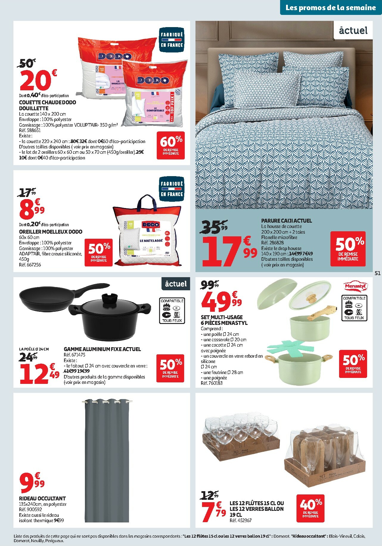 auchan - De Auchan - C'est parti pour les 25 JOURS AUCHAN folder geldig vanaf 28/10 t/m 09/11 - page: 51 auchan - De Auchan - C'est parti pour les 25 JOURS AUCHAN folder geldig vanaf 28/10 t/m 09/11 - page: 51