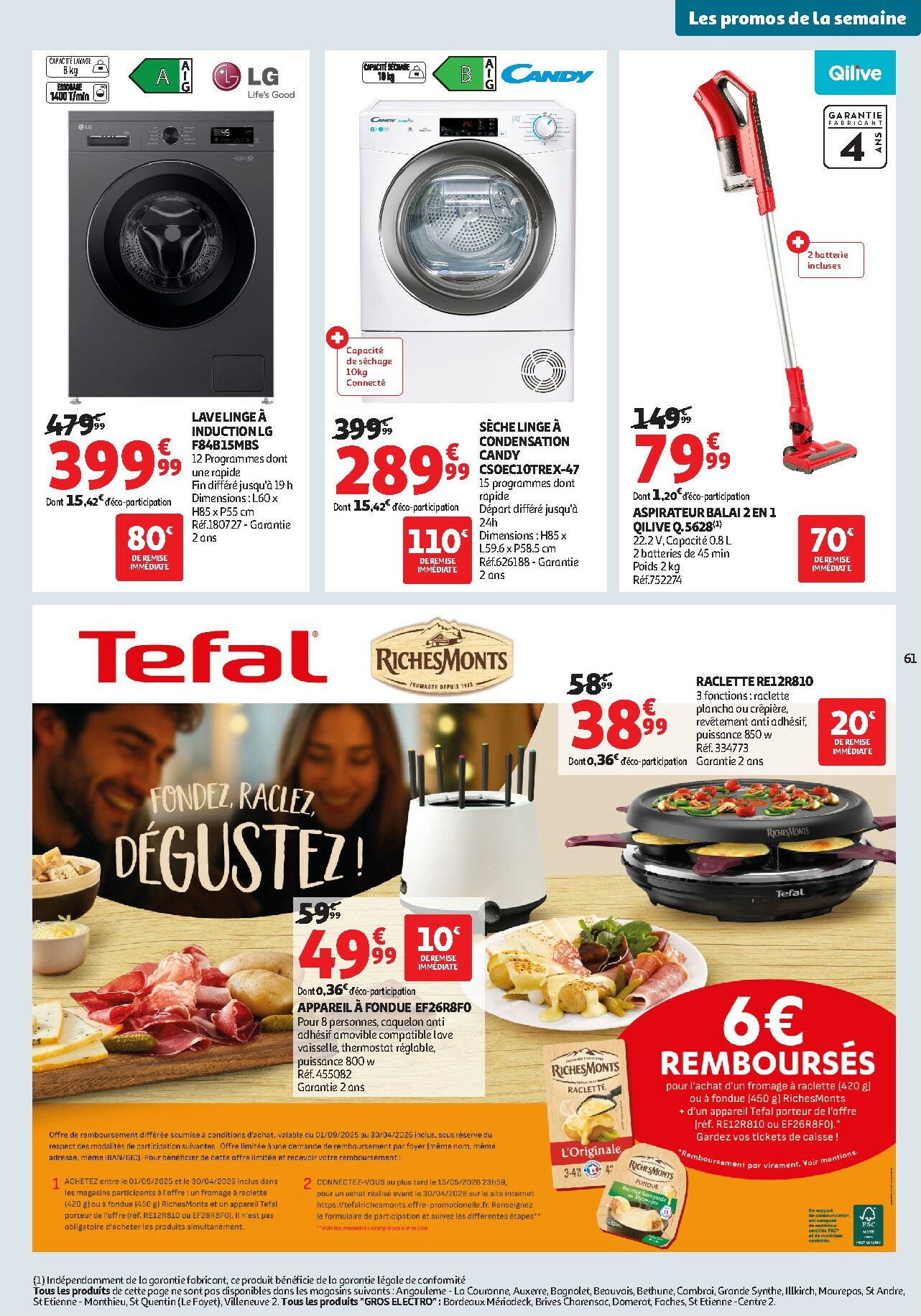 auchan - De Auchan - C'est parti pour les 25 JOURS AUCHAN folder geldig vanaf 28/10 t/m 09/11 - page: 61 auchan - De Auchan - C'est parti pour les 25 JOURS AUCHAN folder geldig vanaf 28/10 t/m 09/11 - page: 61