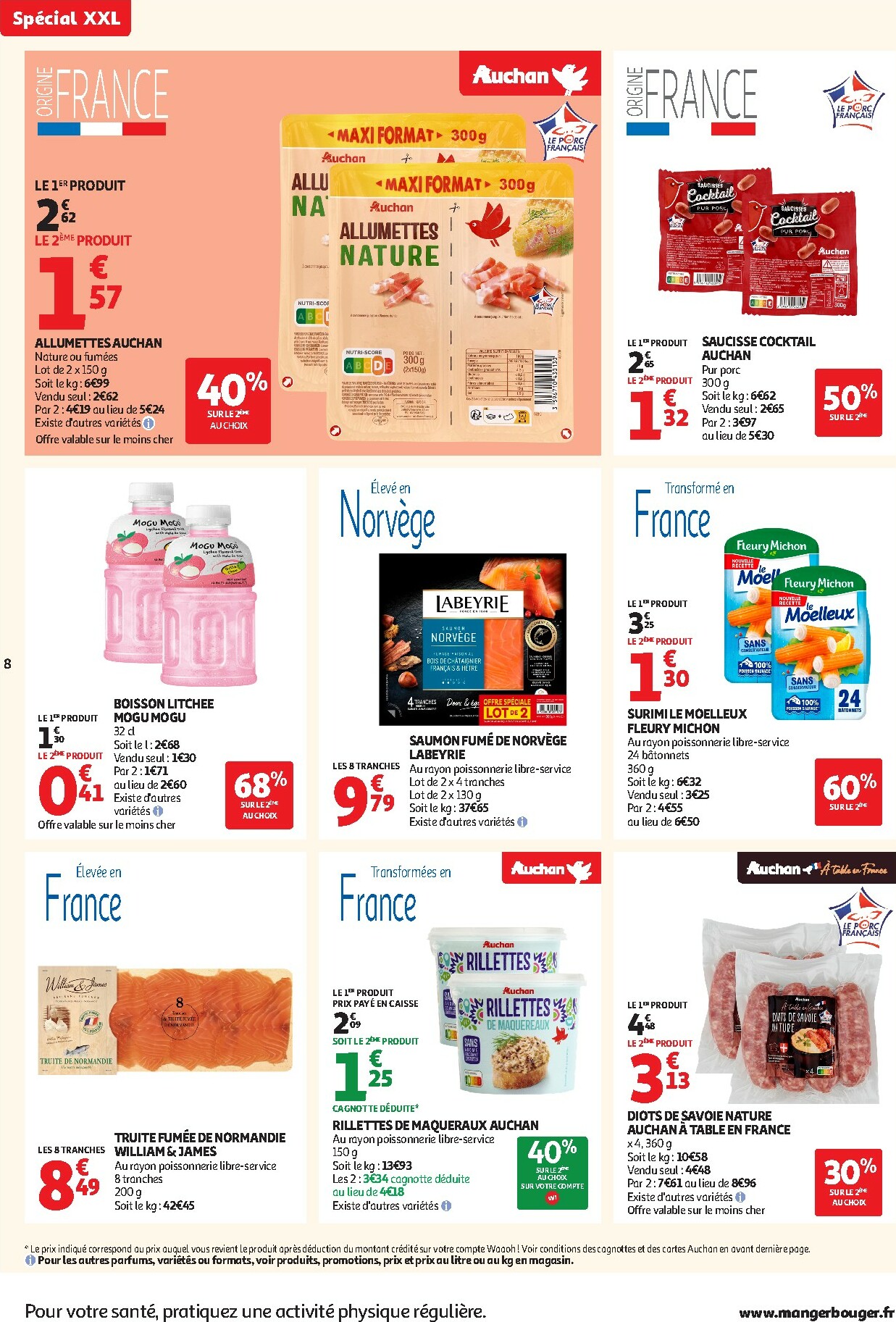 auchan - De Auchan - C'est parti pour les 25 JOURS AUCHAN folder geldig vanaf 28/10 t/m 09/11 - page: 8 auchan - De Auchan - C'est parti pour les 25 JOURS AUCHAN folder geldig vanaf 28/10 t/m 09/11 - page: 8
