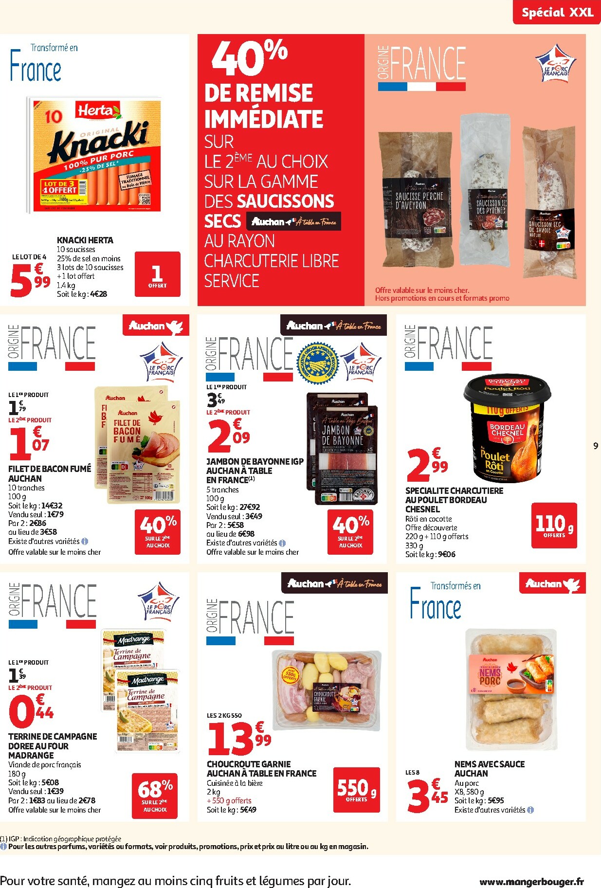auchan - De Auchan - C'est parti pour les 25 JOURS AUCHAN folder geldig vanaf 28/10 t/m 09/11 - page: 9 auchan - De Auchan - C'est parti pour les 25 JOURS AUCHAN folder geldig vanaf 28/10 t/m 09/11 - page: 9