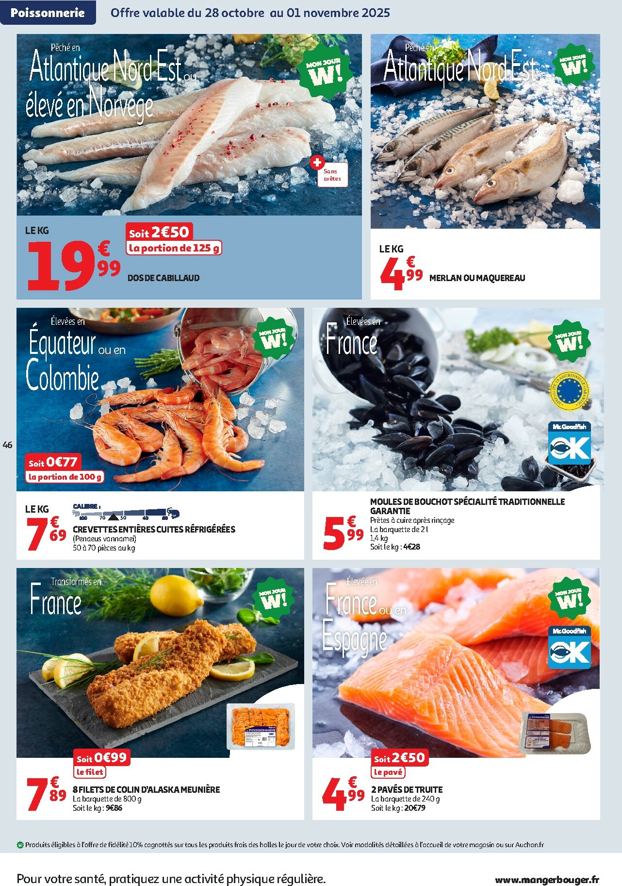 auchan - De Auchan - C'est parti pour les 25 JOURS AUCHAN folder geldig vanaf 28/10 t/m 09/11 - page: 46 auchan - De Auchan - C'est parti pour les 25 JOURS AUCHAN folder geldig vanaf 28/10 t/m 09/11 - page: 46