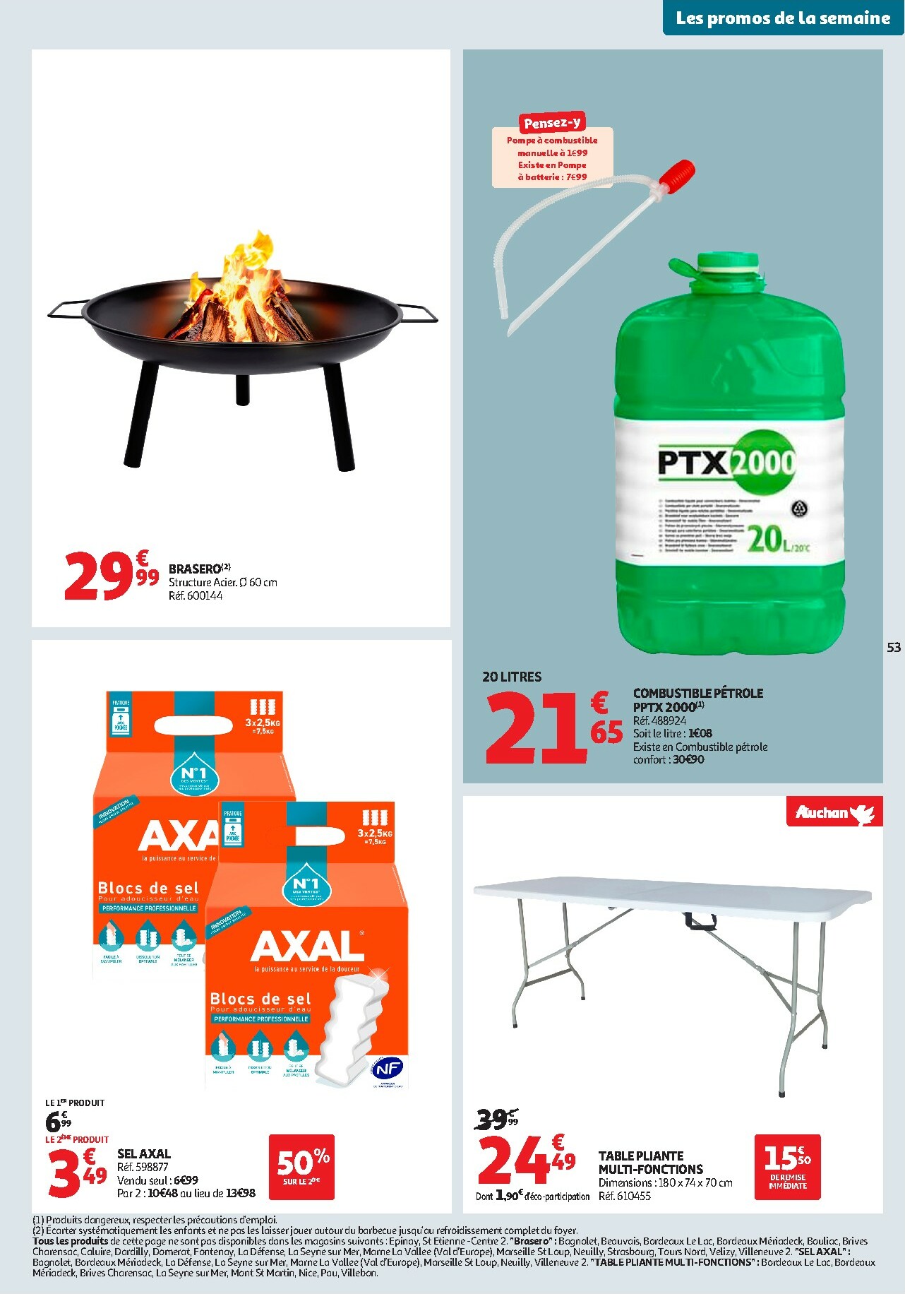 auchan - De Auchan - C'est parti pour les 25 JOURS AUCHAN folder geldig vanaf 28/10 t/m 09/11 - page: 53 auchan - De Auchan - C'est parti pour les 25 JOURS AUCHAN folder geldig vanaf 28/10 t/m 09/11 - page: 53