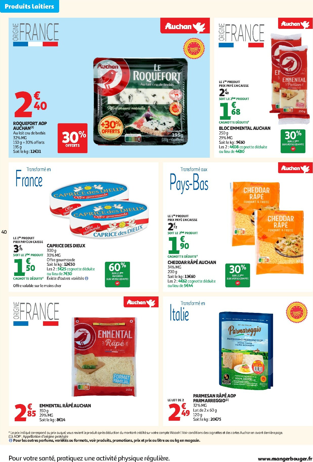 auchan - De Auchan - C'est parti pour les 25 JOURS AUCHAN folder geldig vanaf 28/10 t/m 09/11 - page: 40 auchan - De Auchan - C'est parti pour les 25 JOURS AUCHAN folder geldig vanaf 28/10 t/m 09/11 - page: 40