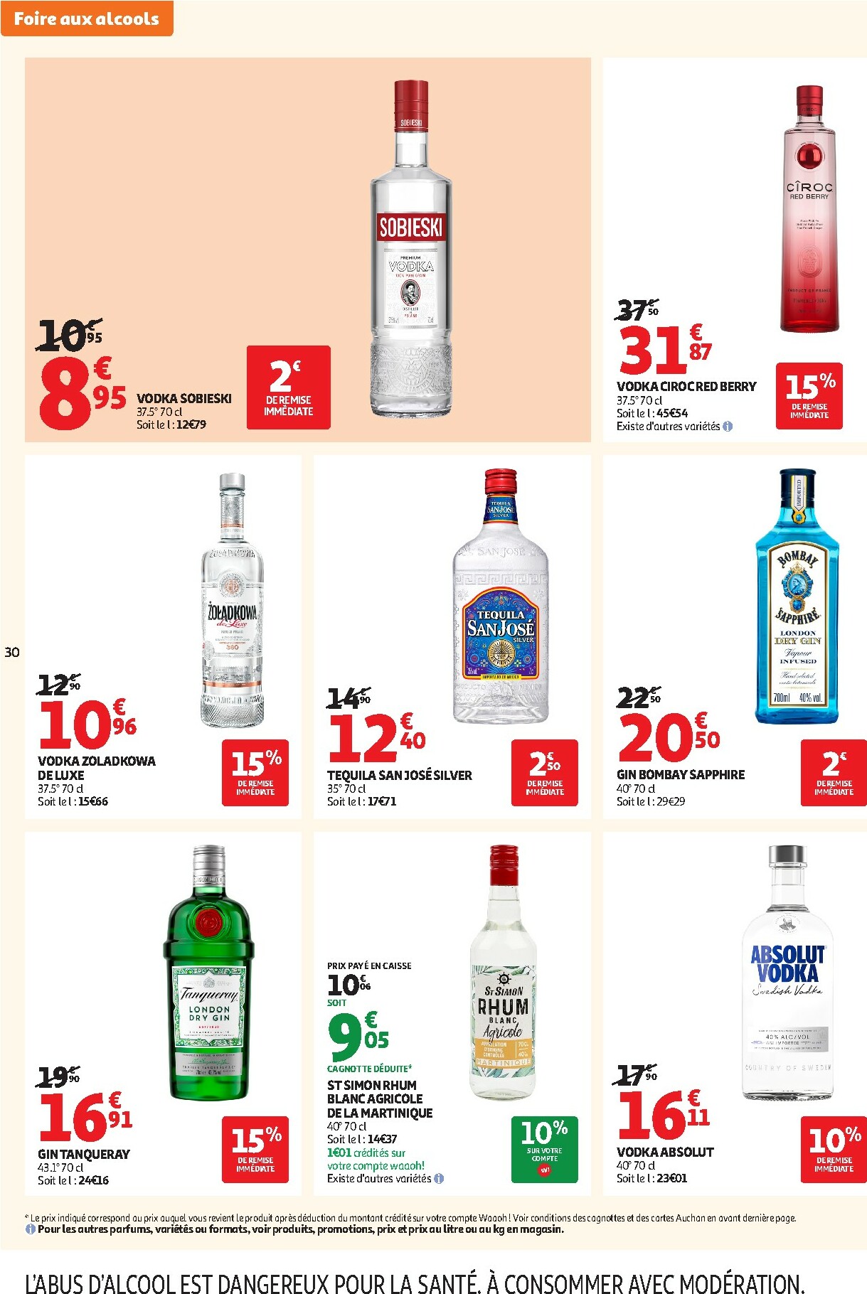 auchan - De Auchan - C'est parti pour les 25 JOURS AUCHAN folder geldig vanaf 28/10 t/m 09/11 - page: 30 auchan - De Auchan - C'est parti pour les 25 JOURS AUCHAN folder geldig vanaf 28/10 t/m 09/11 - page: 30