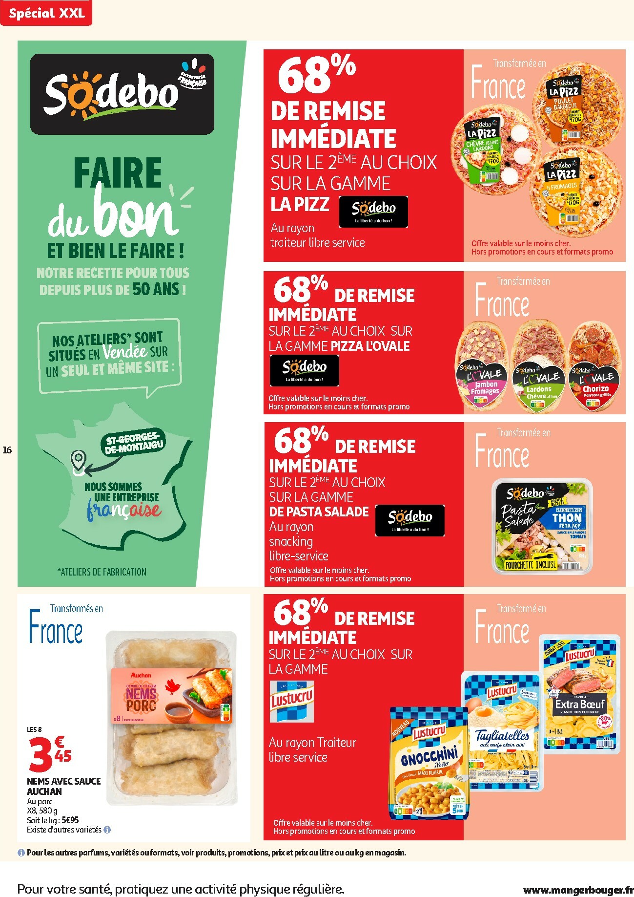 auchan - De Auchan Supermarché - C'est parti pour les 25 JOURS AUCHAN dans votre super folder geldig vanaf 28/10 t/m 08/11 - page: 16