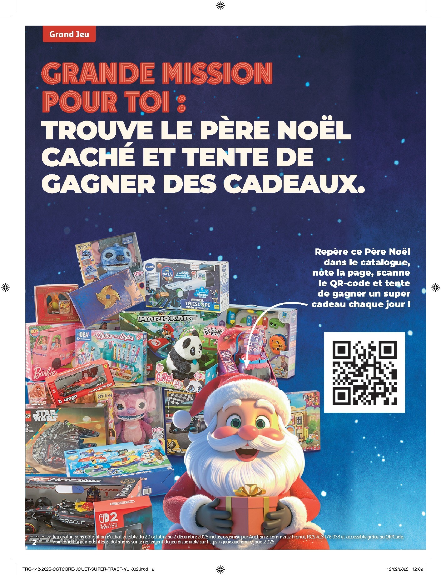 auchan - De Auchan Supermarché - La fabuleuse mission de Noël dans votre super folder geldig vanaf 28/10 t/m 07/12 - page: 2