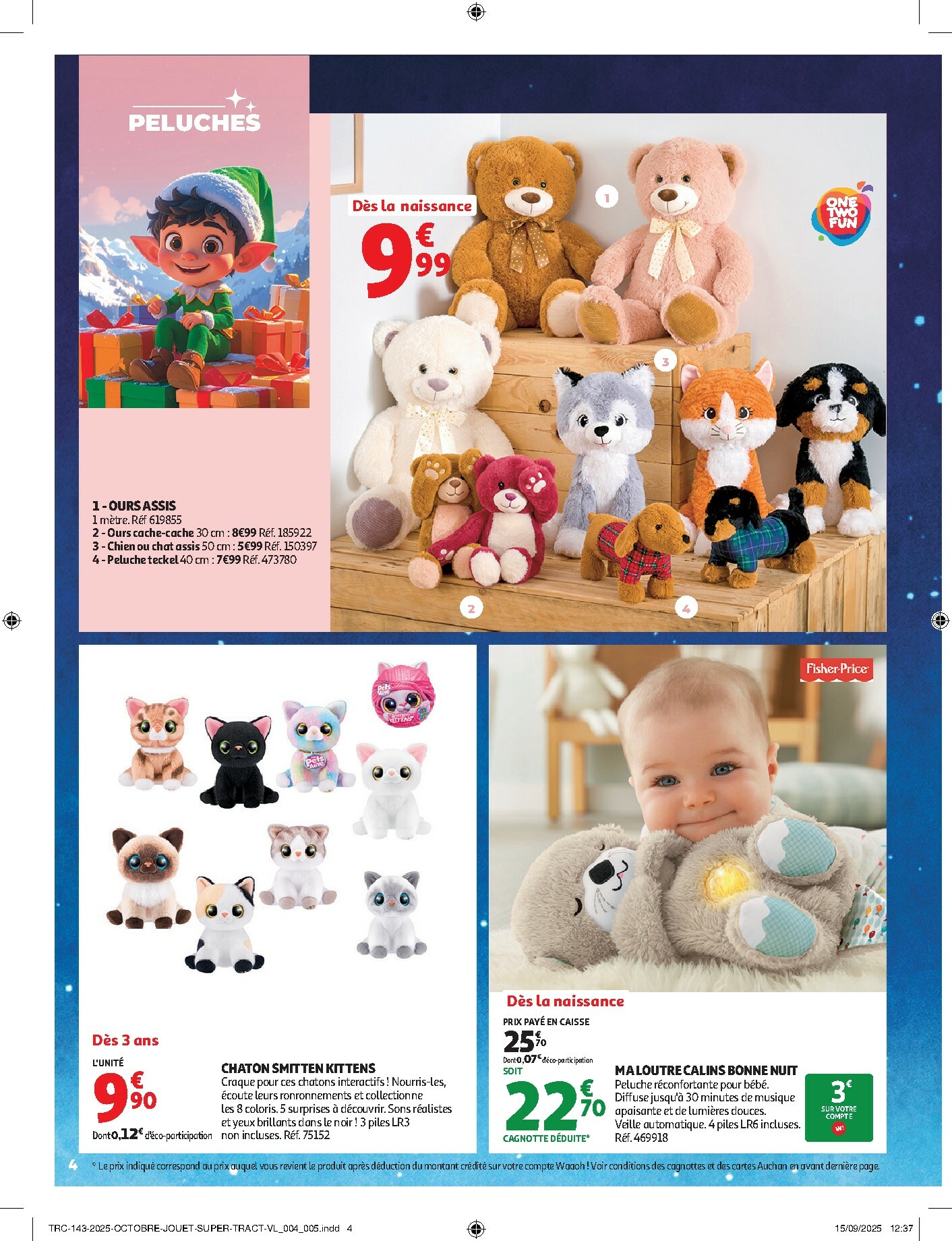 auchan - De Auchan Supermarché - La fabuleuse mission de Noël dans votre super folder geldig vanaf 28/10 t/m 07/12 - page: 4