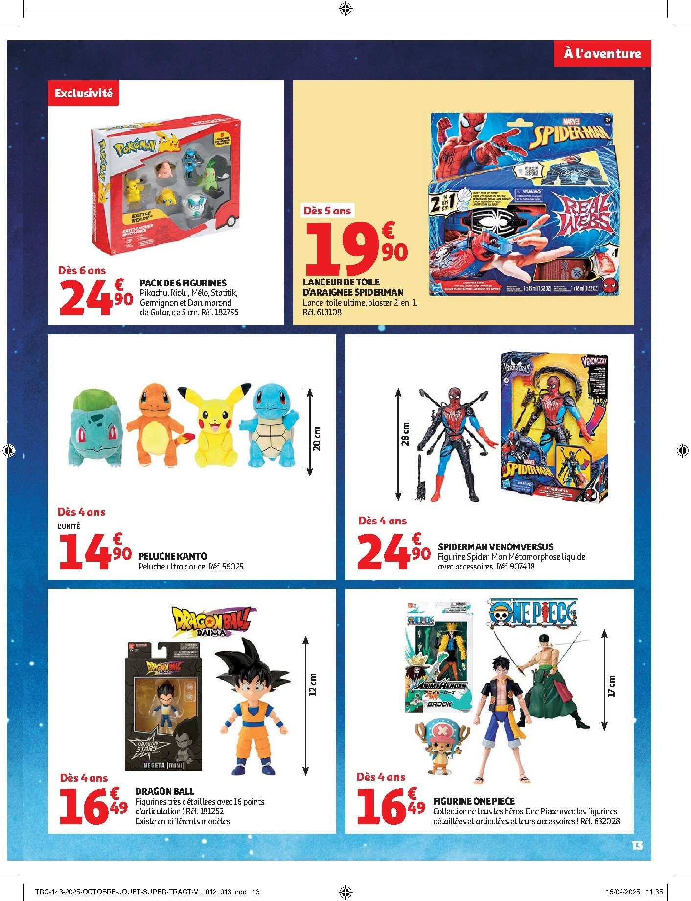 auchan - De Auchan Supermarché - La fabuleuse mission de Noël dans votre super folder geldig vanaf 28/10 t/m 07/12 - page: 13