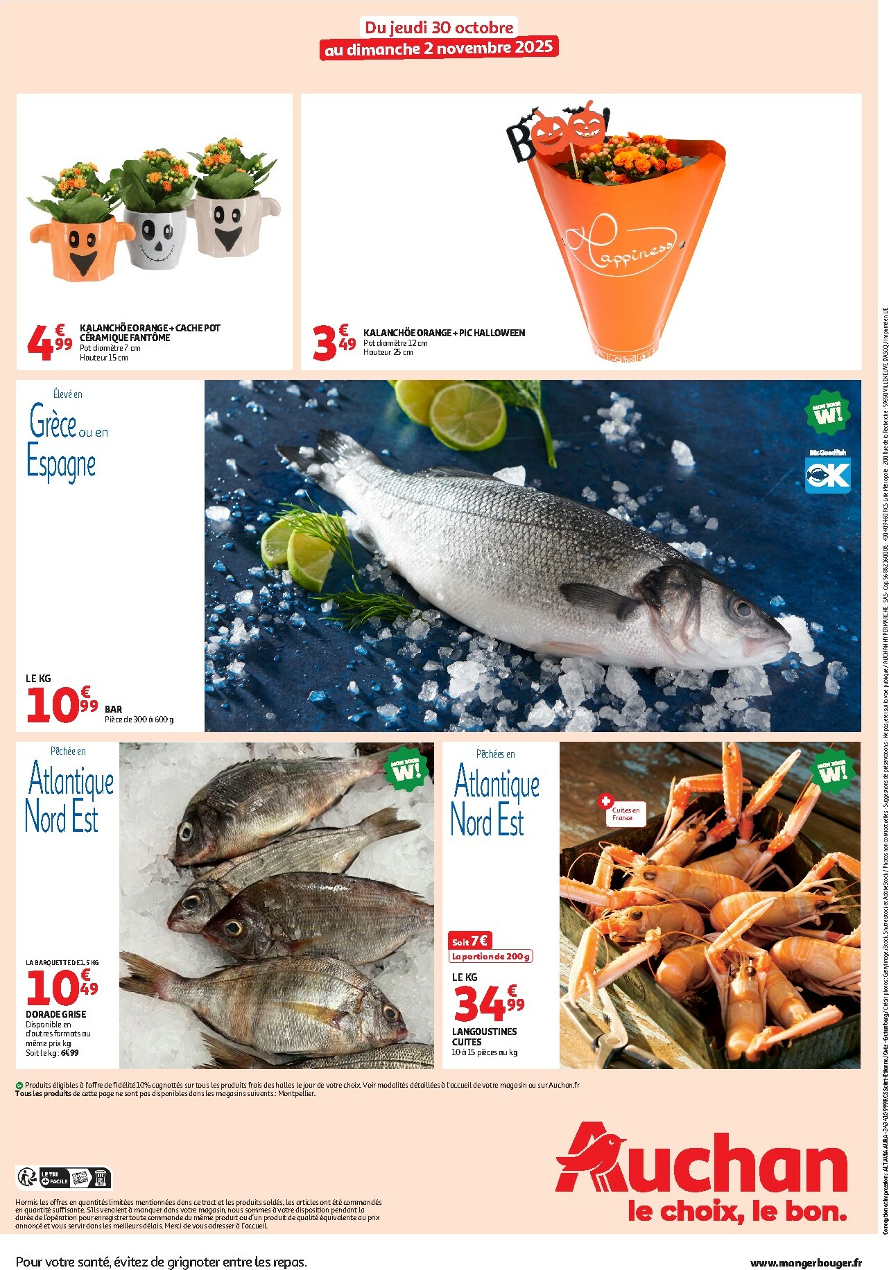 auchan - De Auchan - Les bons plans du week-end dans votre hyper folder geldig vanaf 30/10 t/m 02/11 - page: 2
