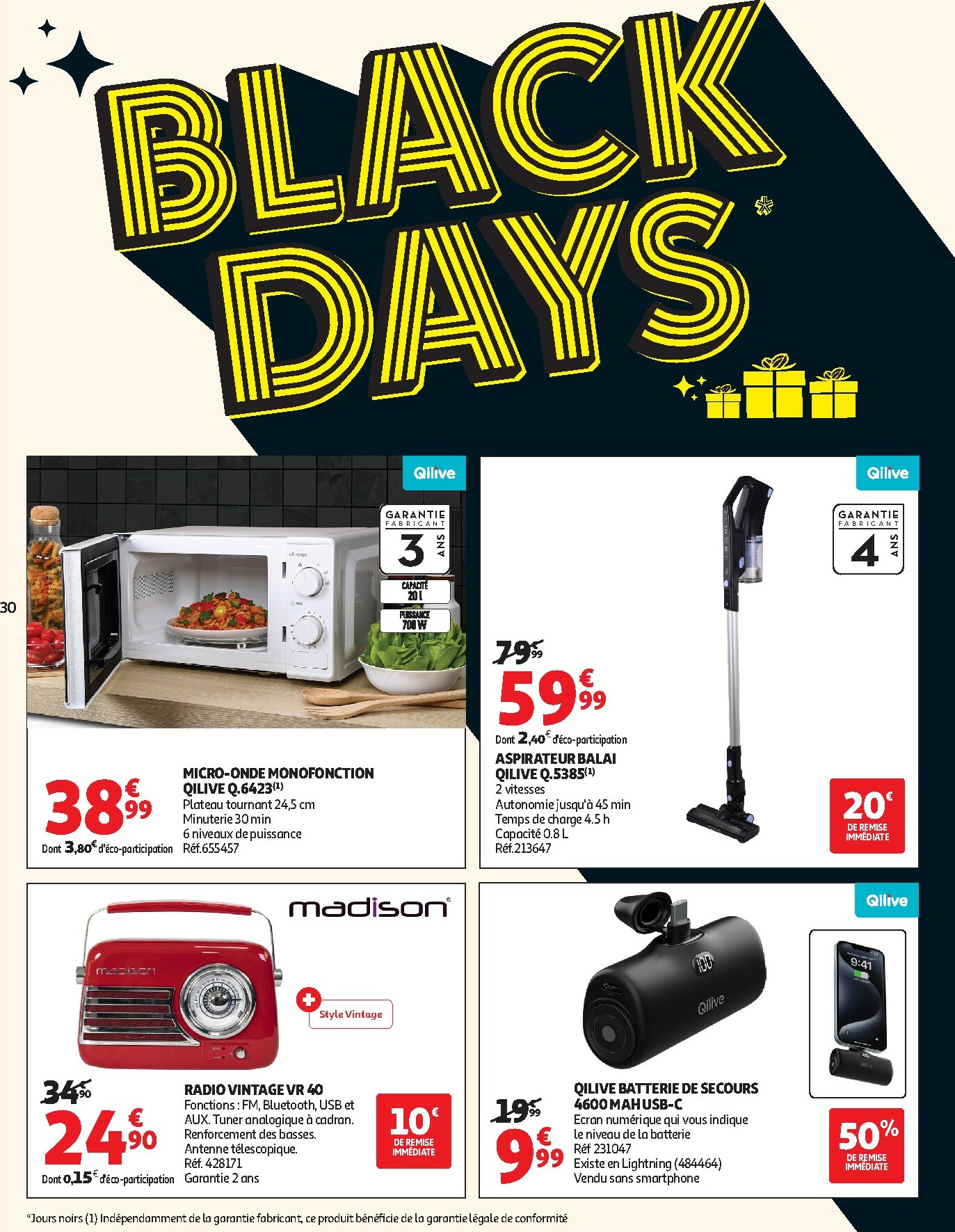 auchan - De Auchan supermarché folder geldig vanaf 12/11 t/m 22/11 - page: 30