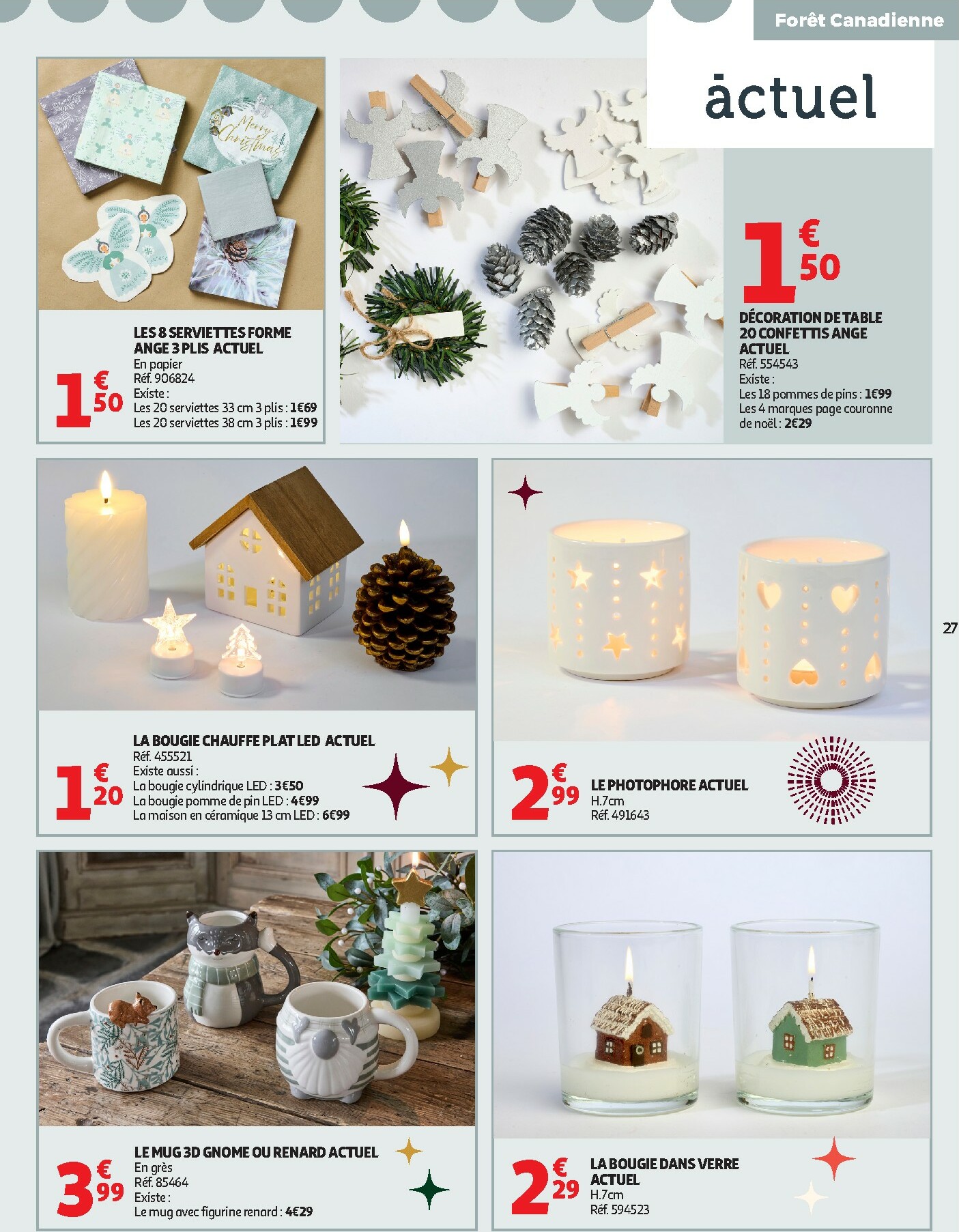 auchan - De Auchan - Bon Noël et Bonnes Affaires : Sélection déco folder geldig vanaf 12/11 t/m 24/12 - page: 27