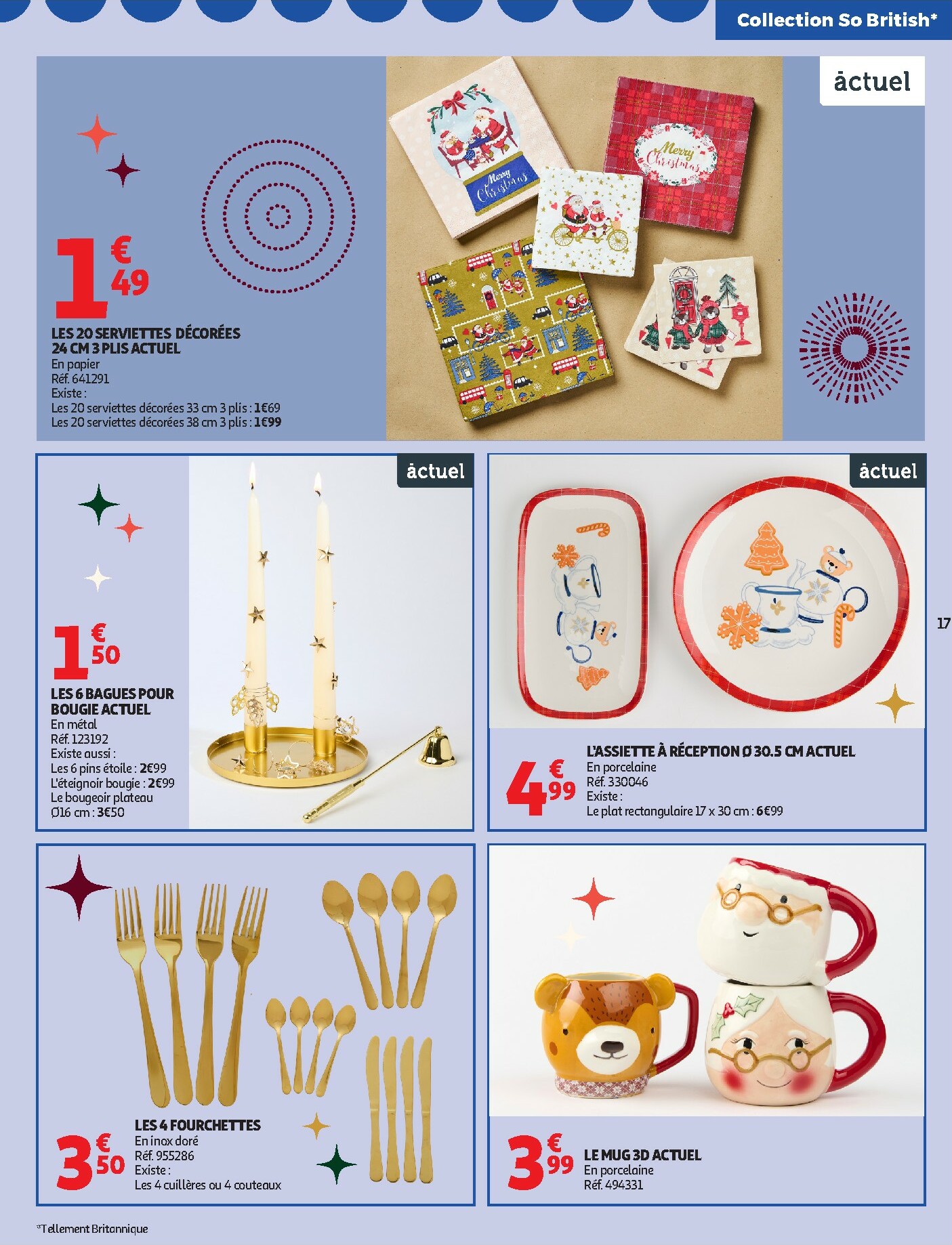 auchan - De Auchan - Bon Noël et Bonnes Affaires : Sélection déco folder geldig vanaf 12/11 t/m 24/12 - page: 17