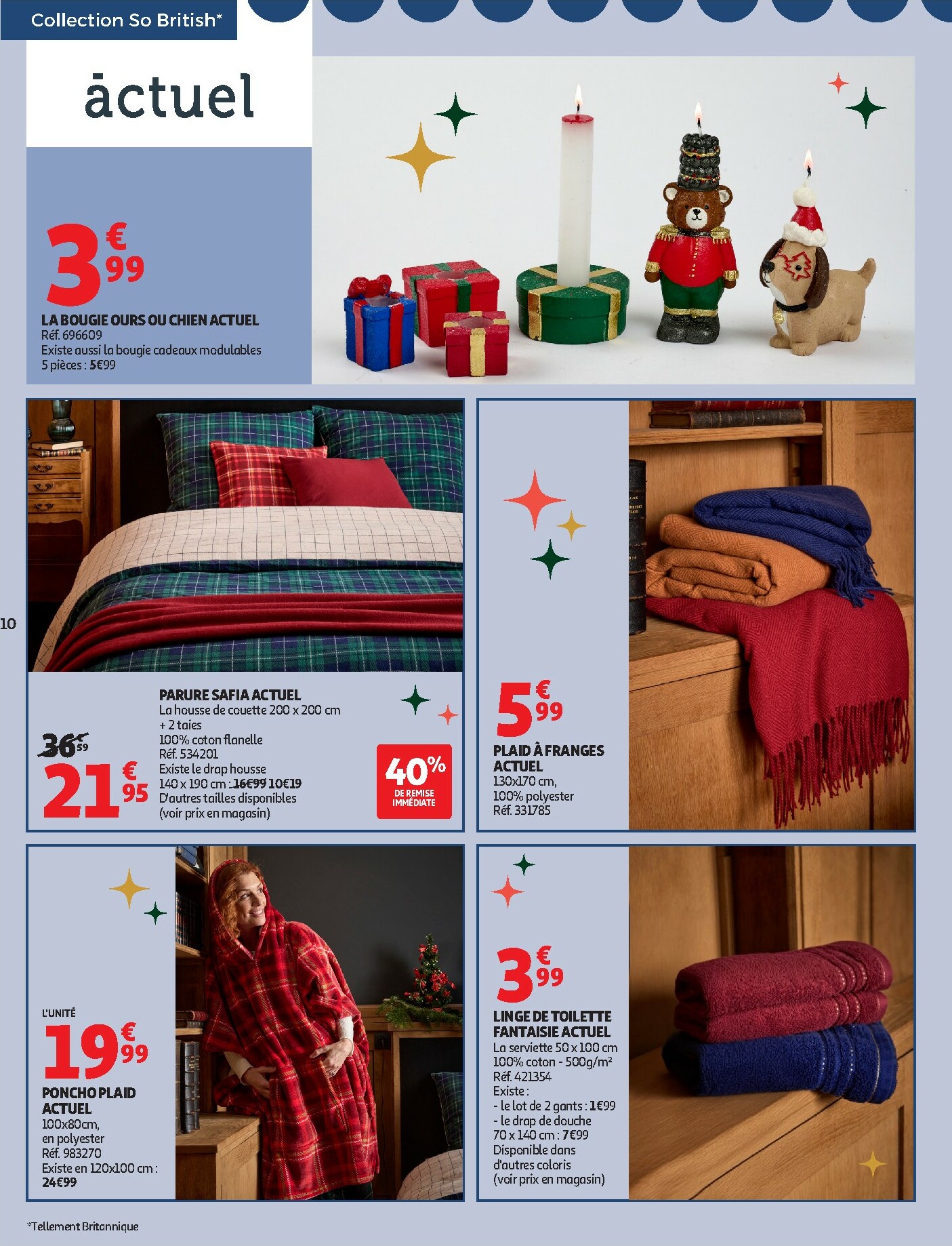auchan - De Auchan - Bon Noël et Bonnes Affaires : Sélection déco folder geldig vanaf 12/11 t/m 24/12 - page: 10