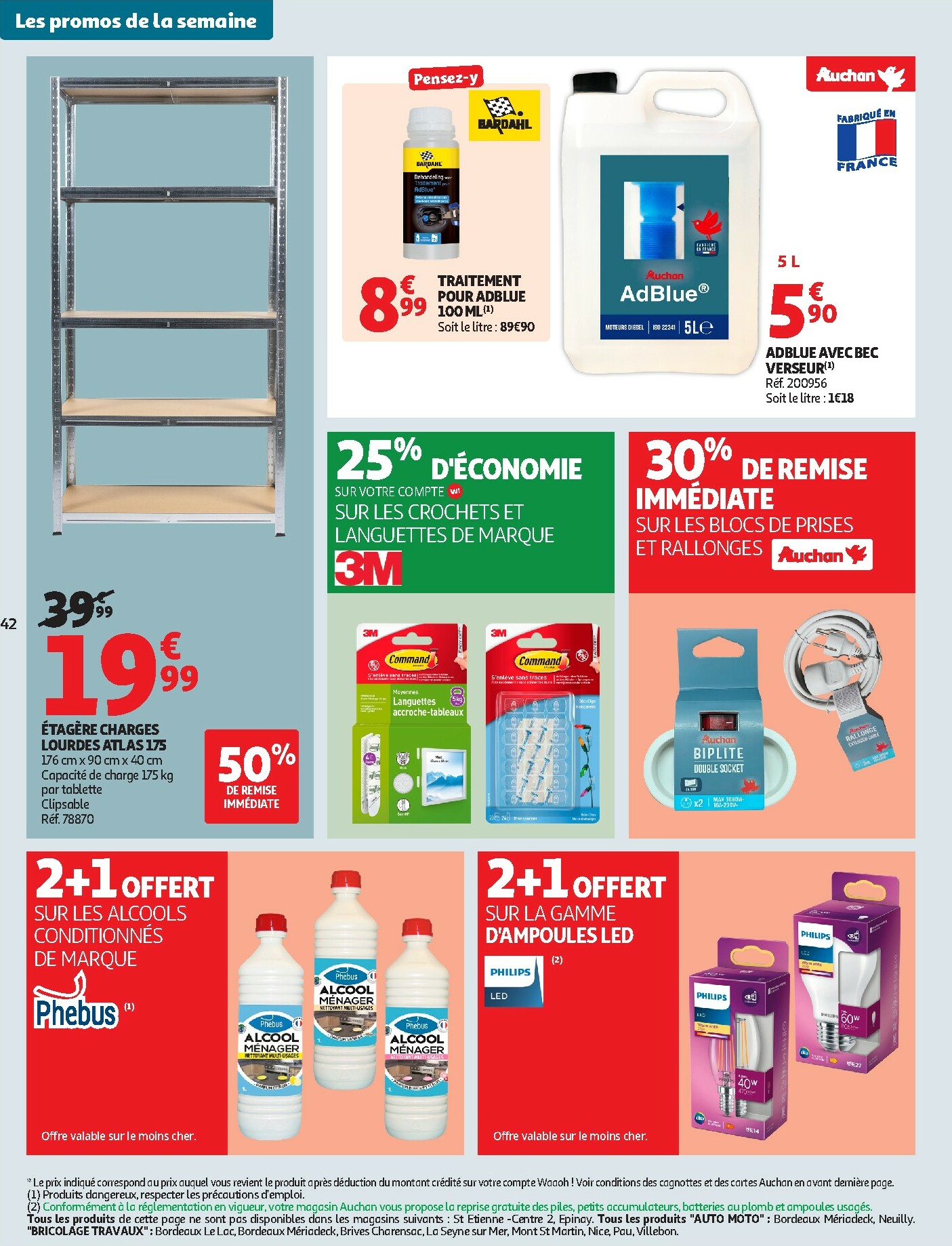 auchan - De Auchan folder geldig vanaf 12/11 t/m 23/11 - page: 42