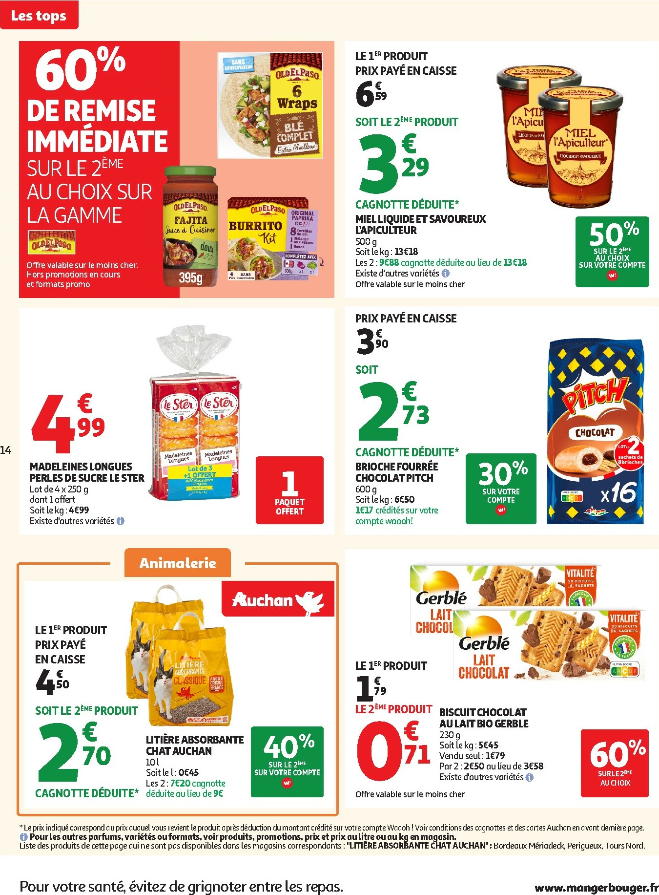 auchan - De Auchan folder geldig vanaf 12/11 t/m 23/11 - page: 14