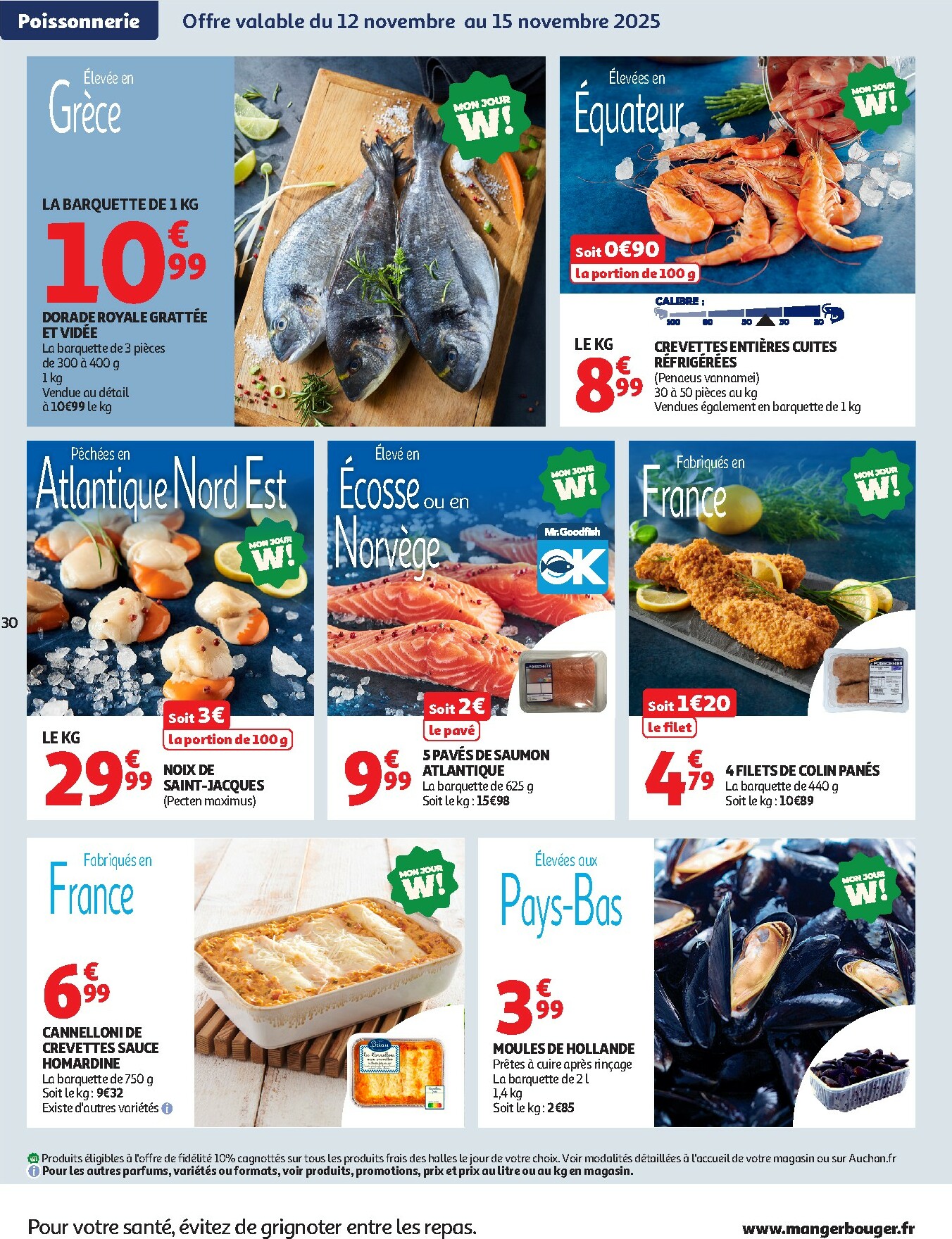 auchan - De Auchan folder geldig vanaf 12/11 t/m 23/11 - page: 30