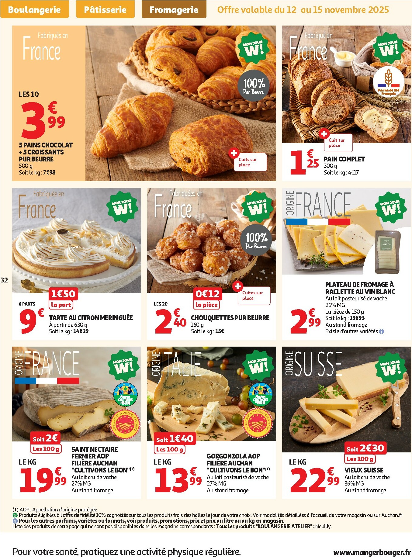 auchan - De Auchan folder geldig vanaf 12/11 t/m 23/11 - page: 32