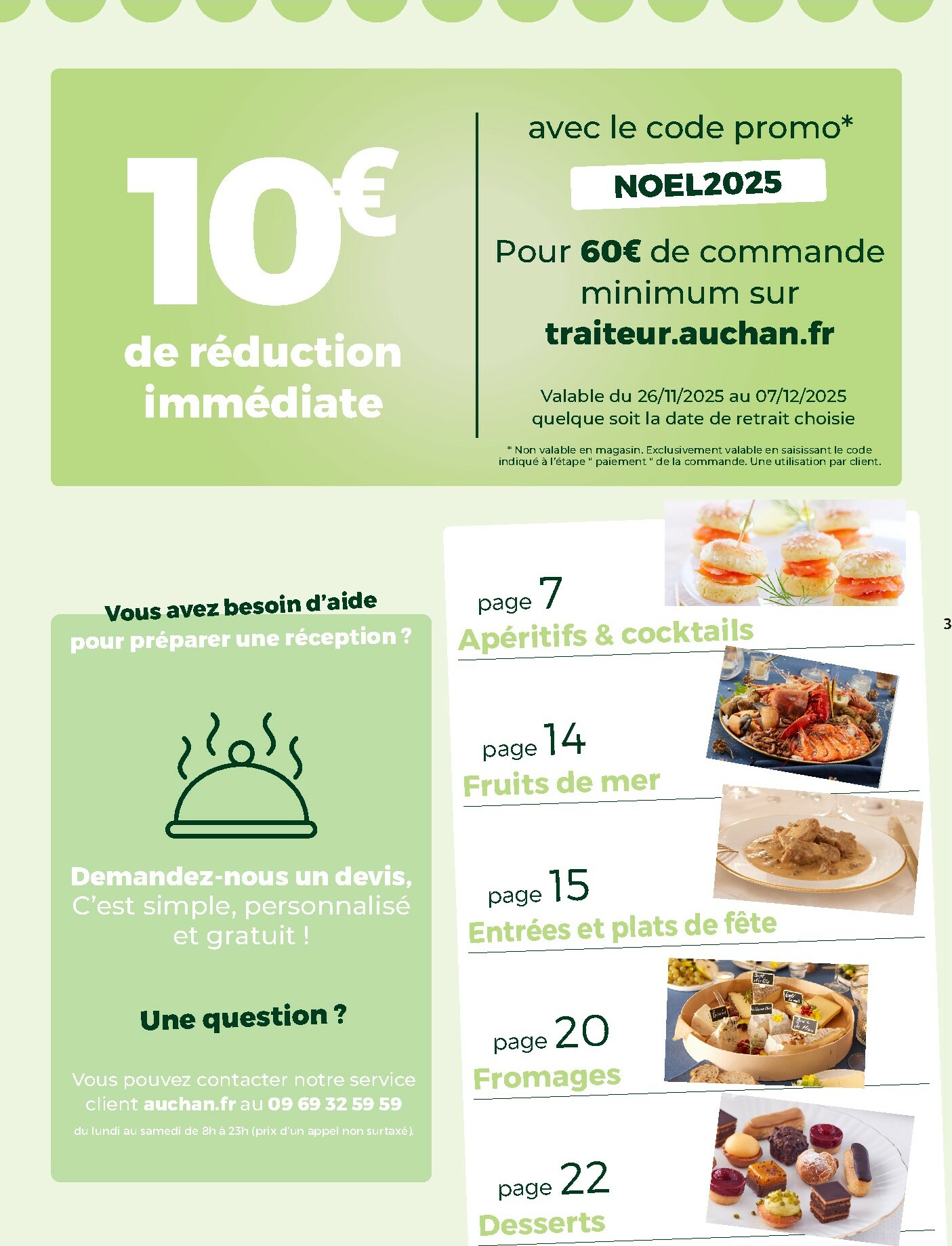 auchan - De Auchan - Bon Noël et Bonnes Affaires folder geldig vanaf 25/11 t/m 31/12 - page: 3