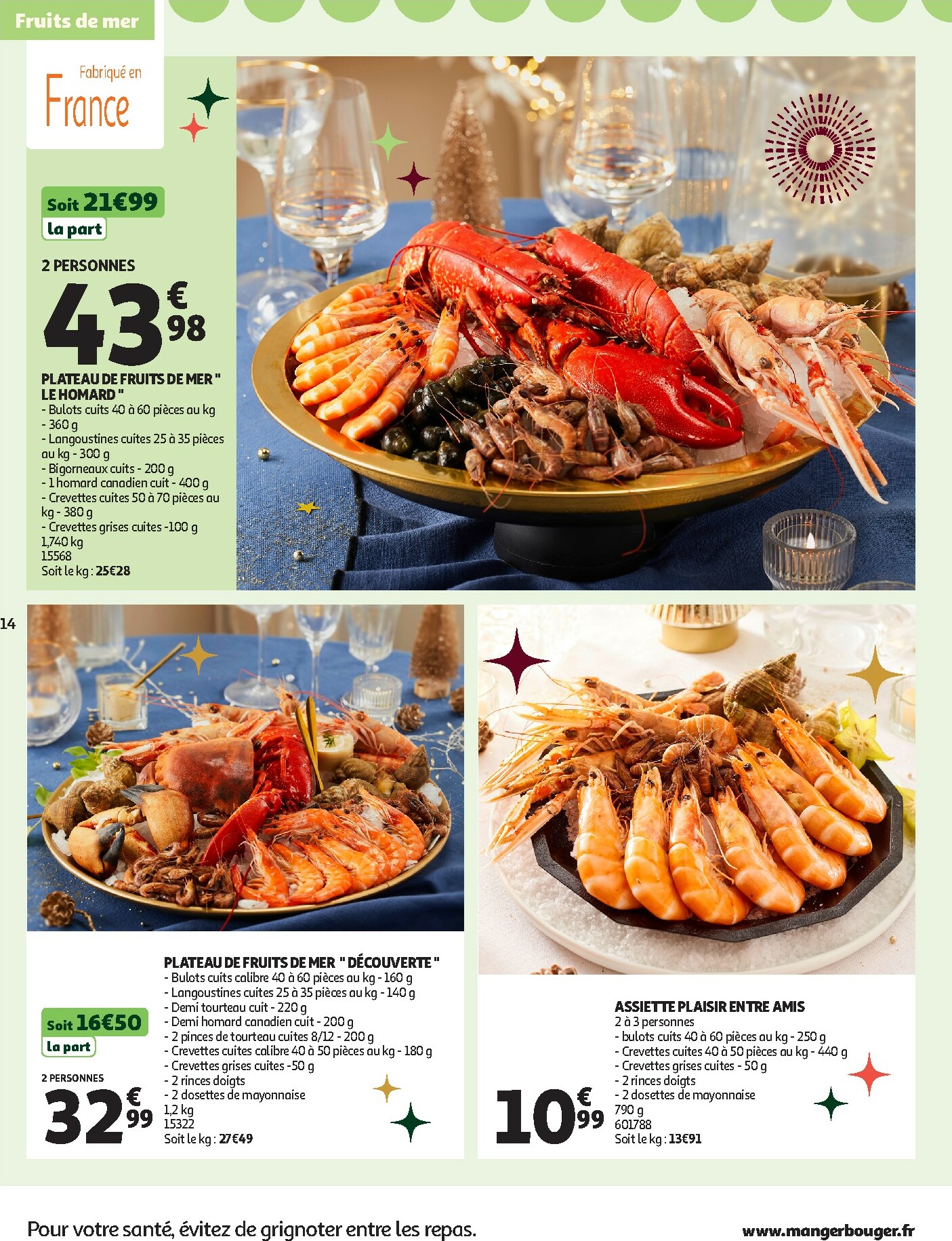 auchan - De Auchan - Bon Noël et Bonnes Affaires folder geldig vanaf 25/11 t/m 31/12 - page: 14