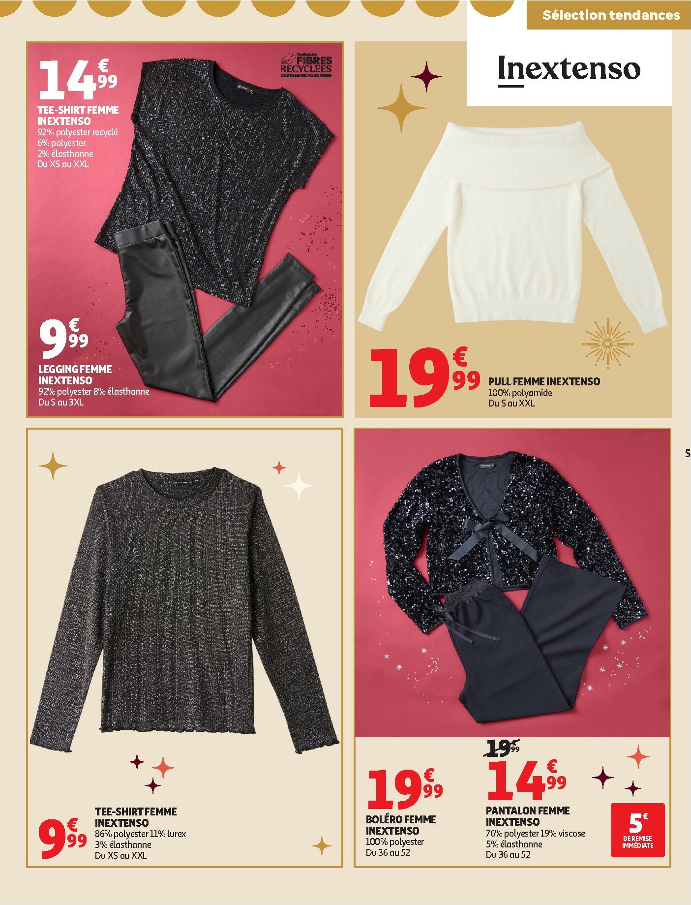 auchan - De Auchan - Bon Noël et Bonnes Affaires folder geldig vanaf 18/11 t/m 24/12 - page: 5