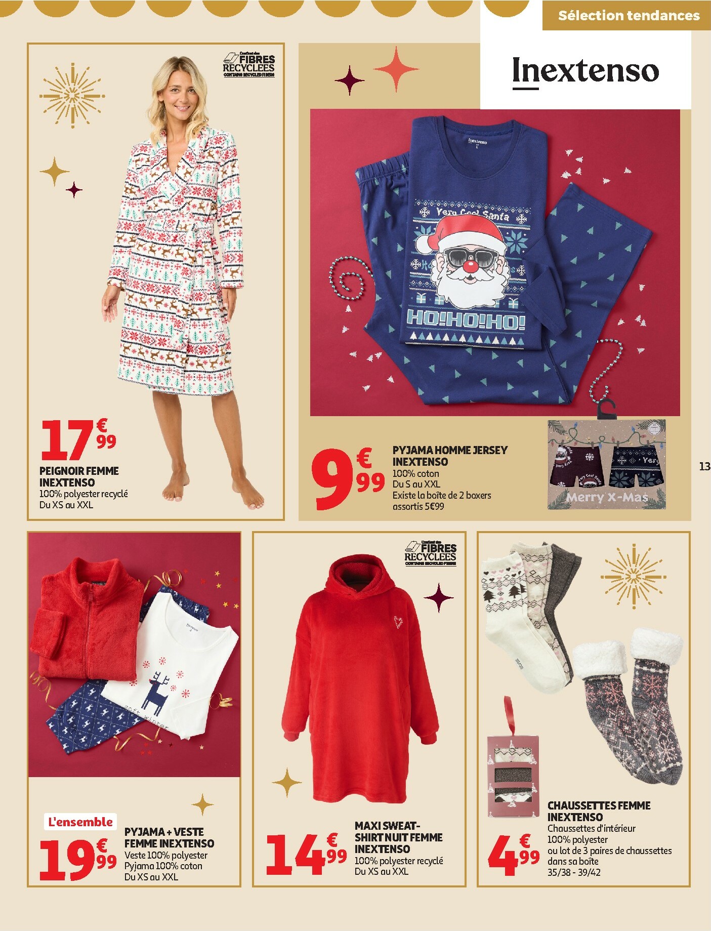 auchan - De Auchan - Bon Noël et Bonnes Affaires folder geldig vanaf 18/11 t/m 24/12 - page: 13