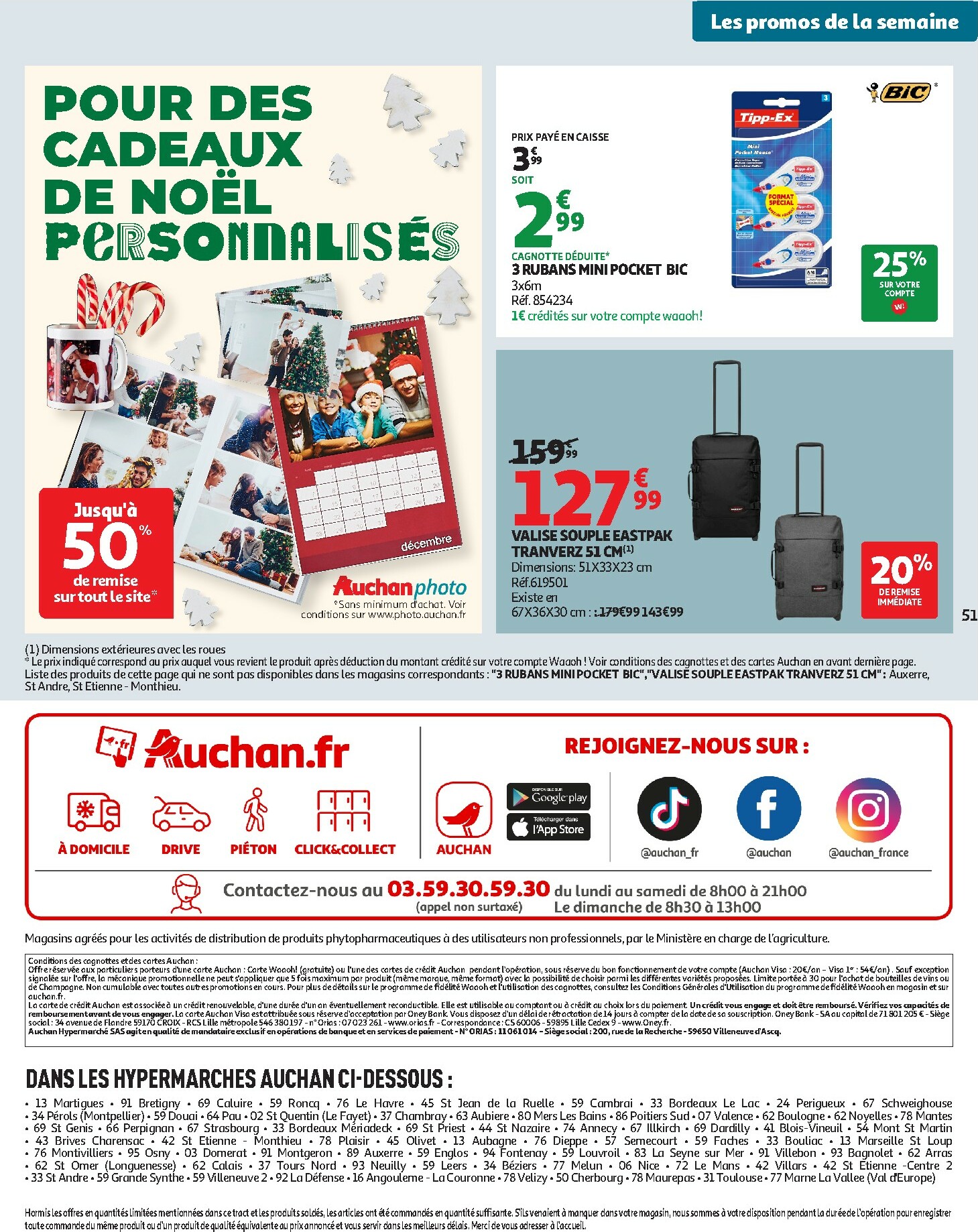auchan - De Auchan folder geldig vanaf 18/11 t/m 30/11 - page: 51