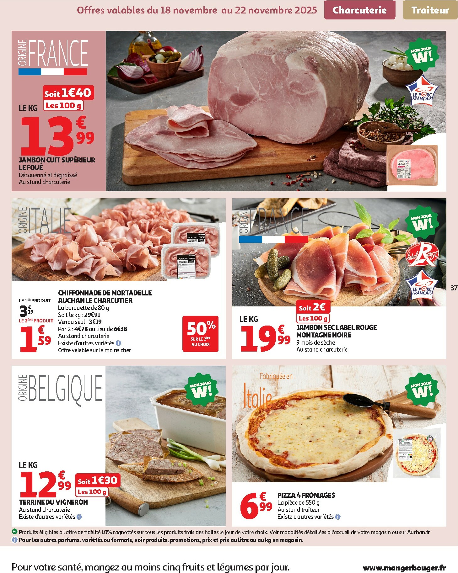 auchan - De Auchan folder geldig vanaf 18/11 t/m 30/11 - page: 37