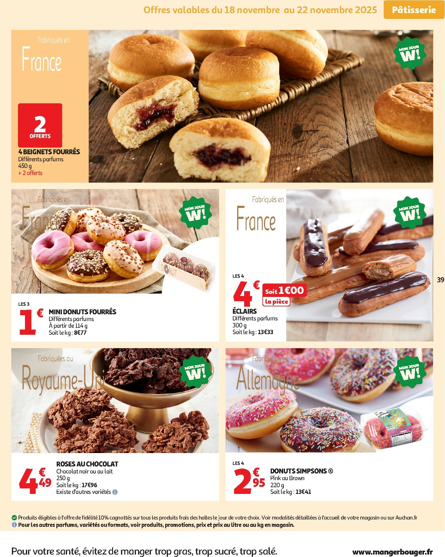 auchan - De Auchan folder geldig vanaf 18/11 t/m 30/11 - page: 39