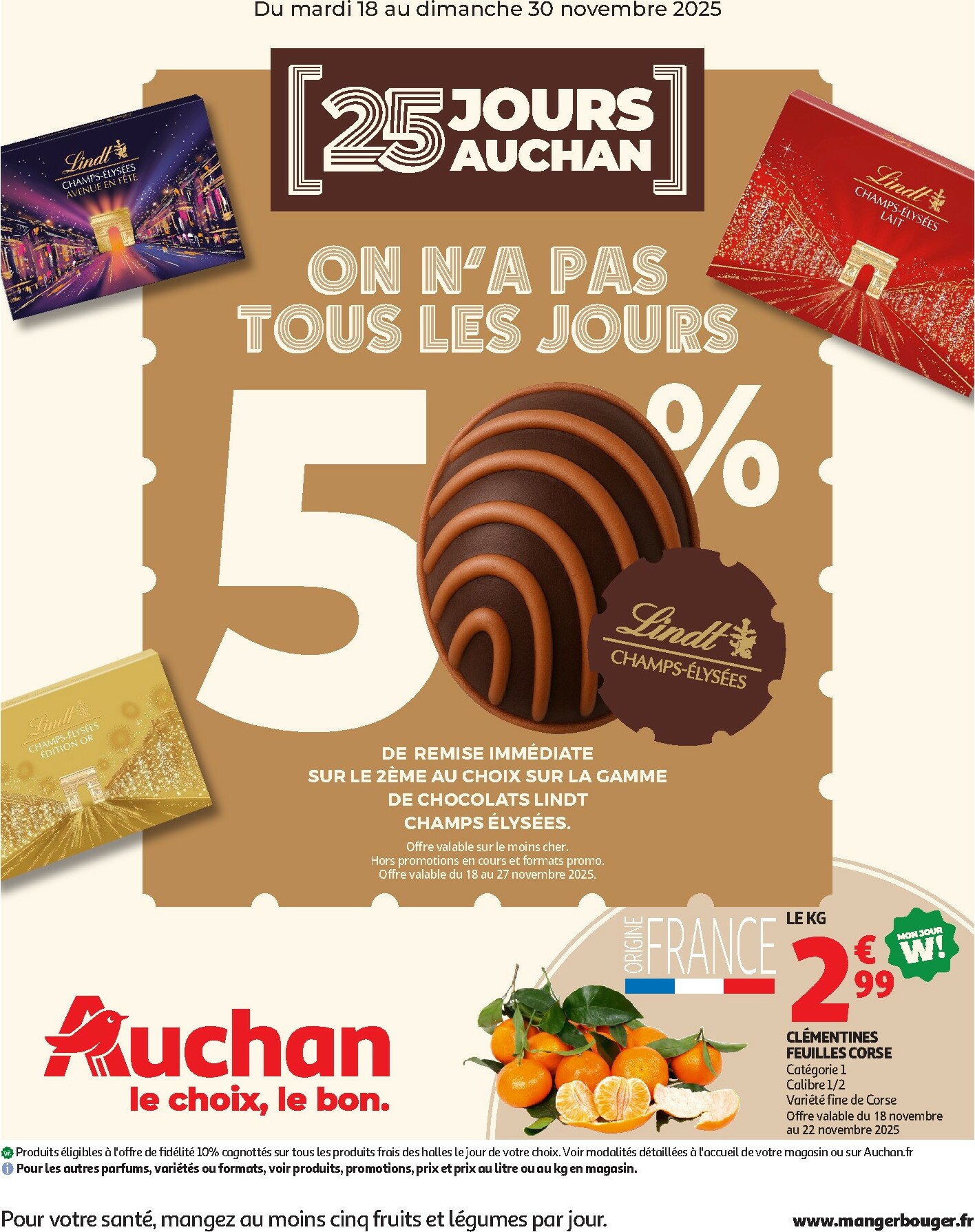auchan - De Auchan folder geldig vanaf 18/11 t/m 30/11