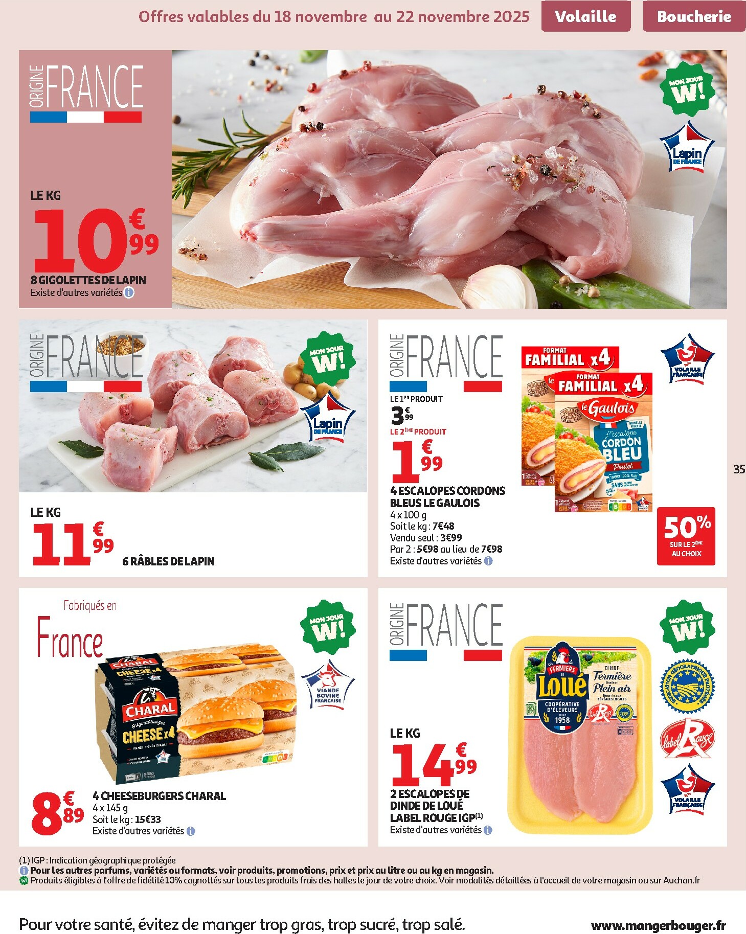 auchan - De Auchan folder geldig vanaf 18/11 t/m 30/11 - page: 35