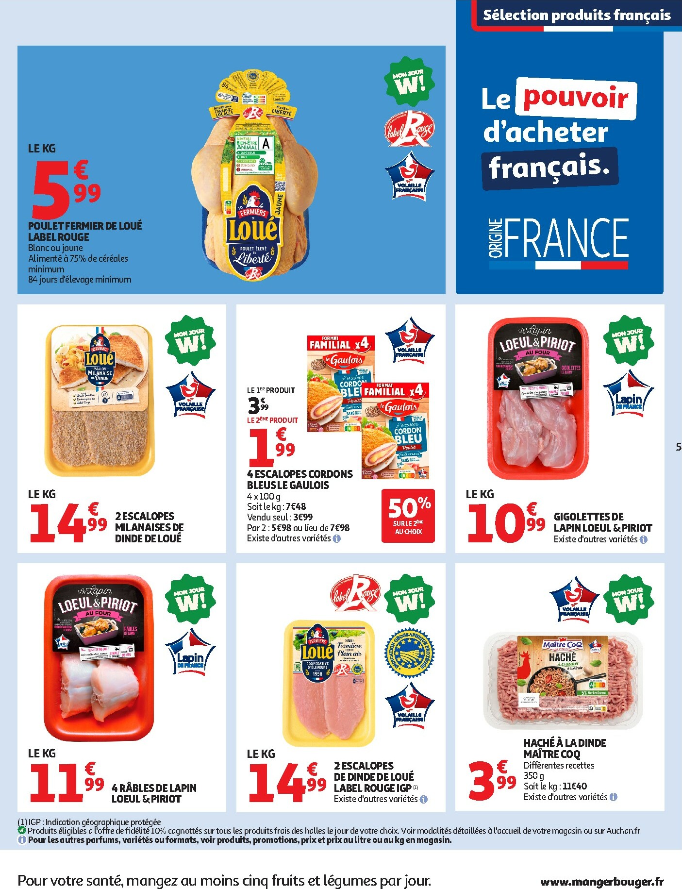 auchan - De Auchan Supermarché folder geldig vanaf 18/11 t/m 22/11 - page: 5