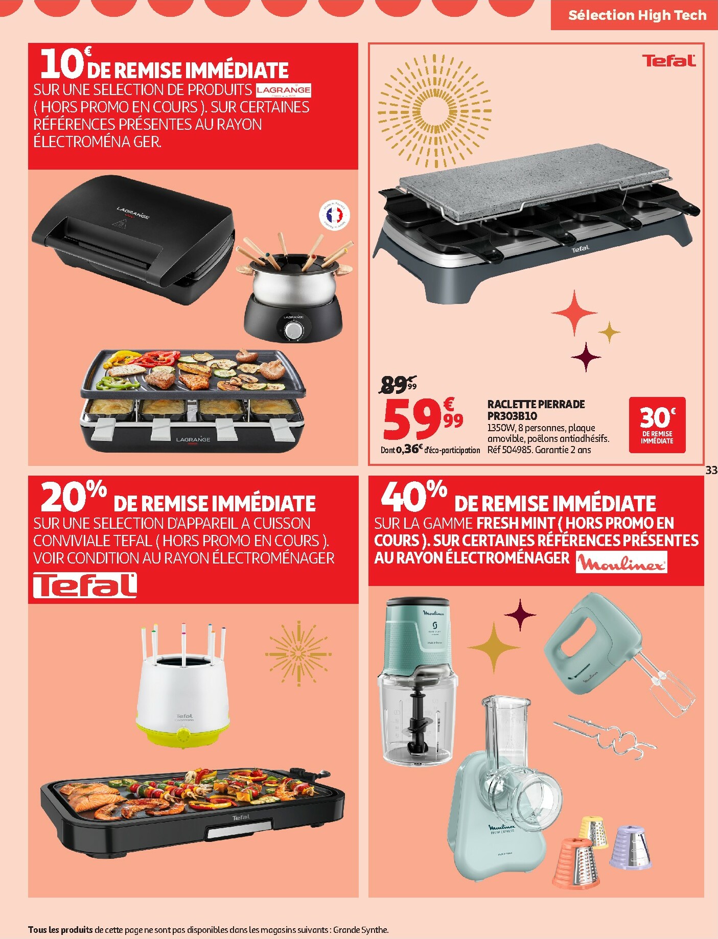 auchan - De Auchan - Bon Noël et Bonnes Affaires : Sélection hig-tech folder geldig vanaf 02/12 t/m 24/12 - page: 33