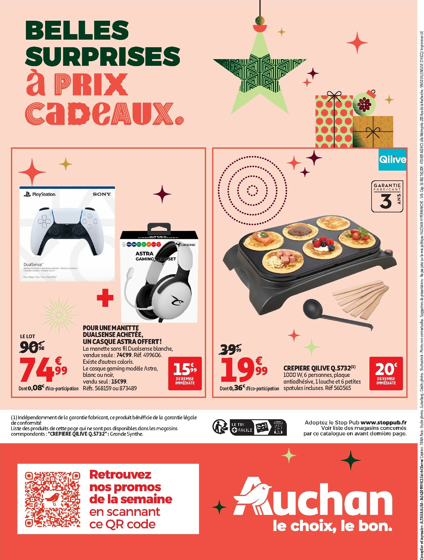 auchan - De Auchan - Bon Noël et Bonnes Affaires : Sélection hig-tech folder geldig vanaf 02/12 t/m 24/12 - page: 40