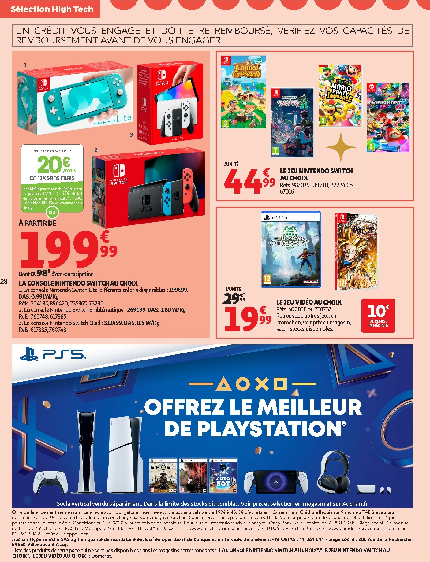 auchan - De Auchan - Bon Noël et Bonnes Affaires : Sélection hig-tech folder geldig vanaf 02/12 t/m 24/12 - page: 28