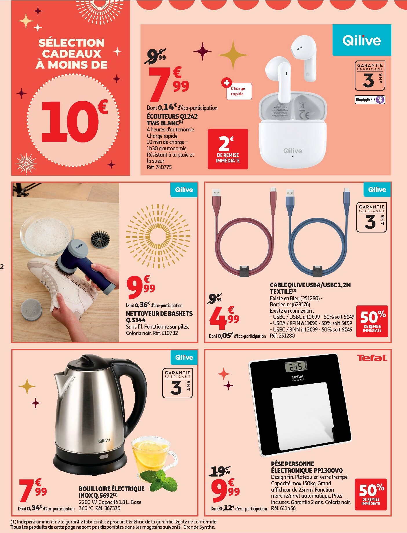 auchan - De Auchan - Bon Noël et Bonnes Affaires : Sélection hig-tech folder geldig vanaf 02/12 t/m 24/12 - page: 2