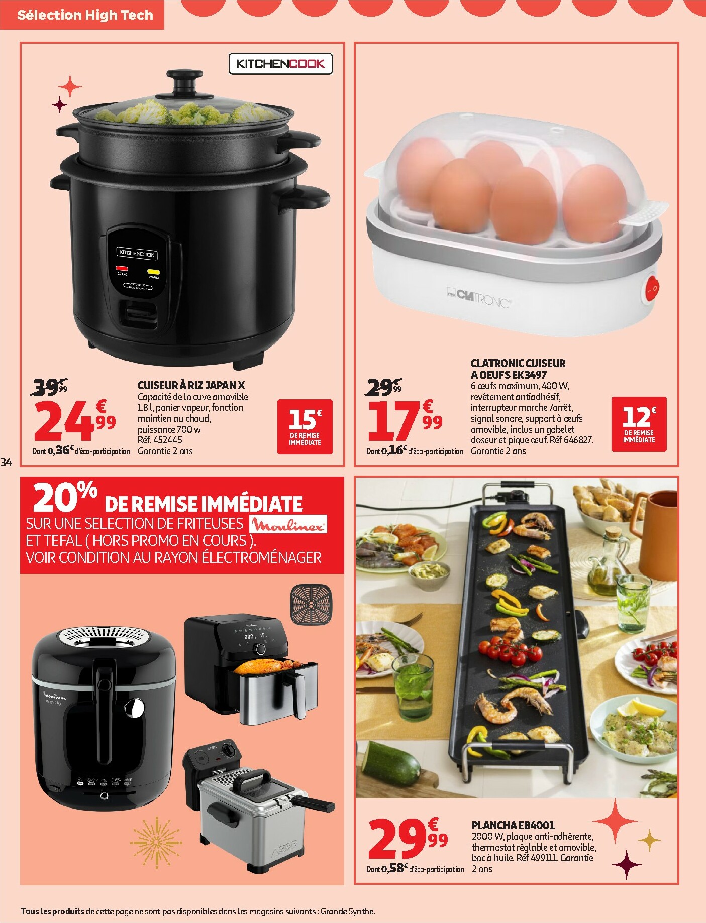 auchan - De Auchan - Bon Noël et Bonnes Affaires : Sélection hig-tech folder geldig vanaf 02/12 t/m 24/12 - page: 34