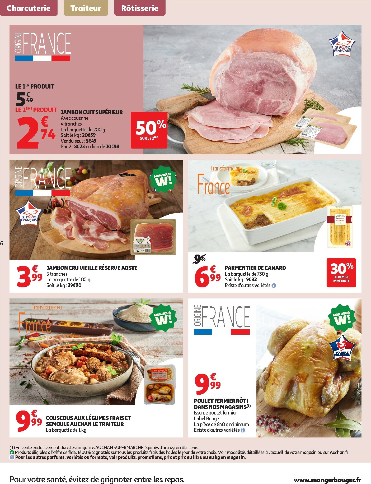 auchan - De Auchan - Le frais, le bon, moins cher folder geldig vanaf 02/12 t/m 06/12 - page: 6