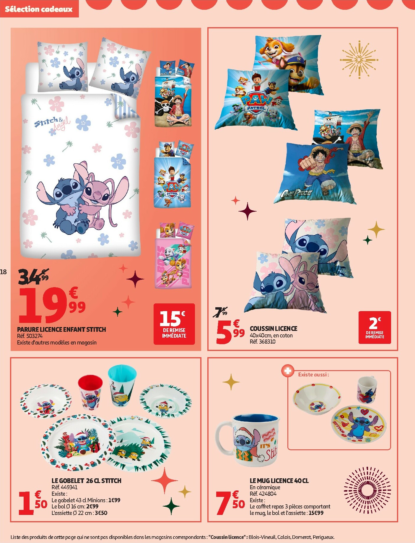 auchan - De Auchan - Bon Noël et Bonnes Affaires : Sélection cadeaux folder geldig vanaf 02/12 t/m 24/12 - page: 18