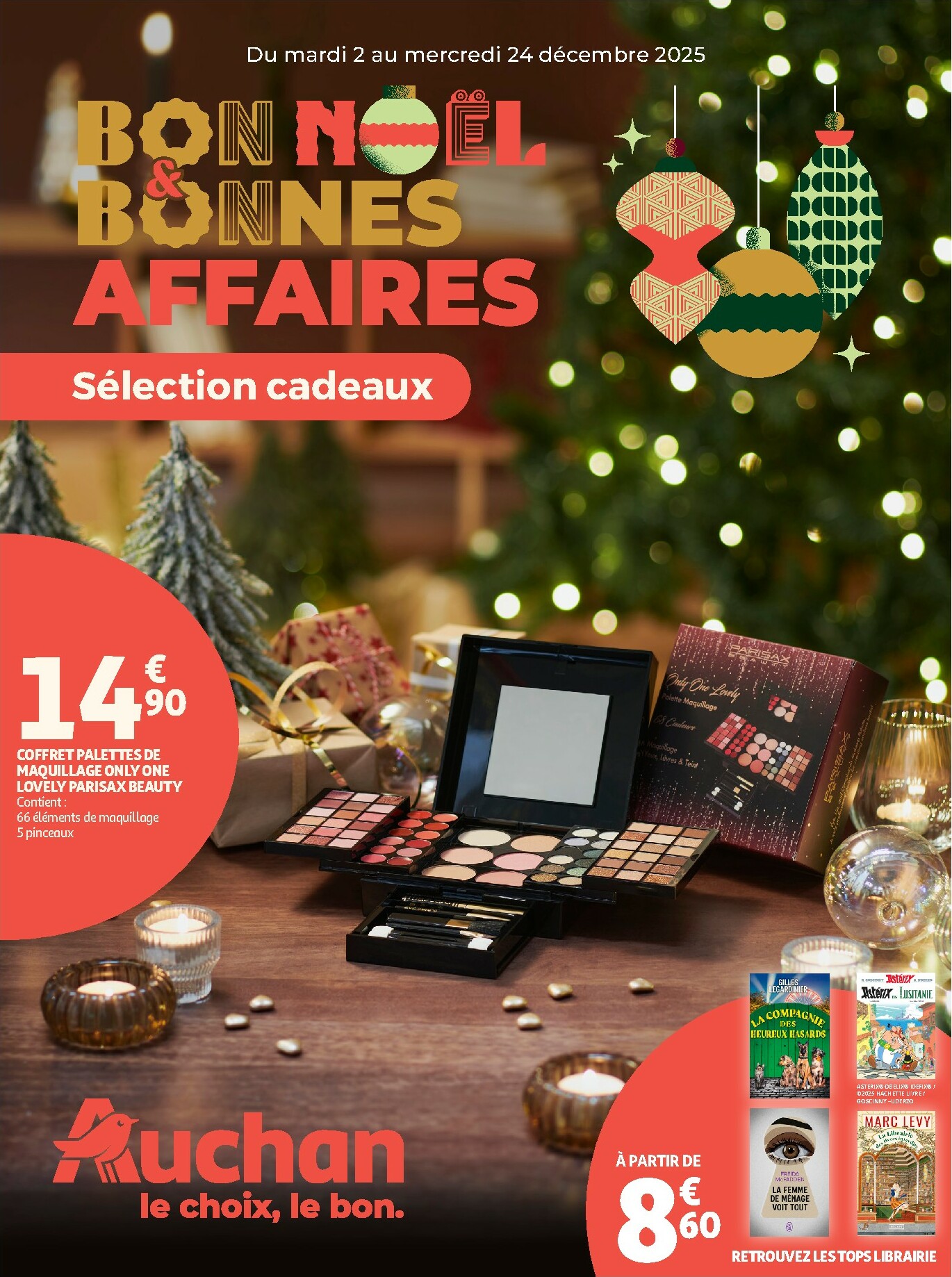 auchan - De Auchan - Bon Noël et Bonnes Affaires : Sélection cadeaux folder geldig vanaf 02/12 t/m 24/12