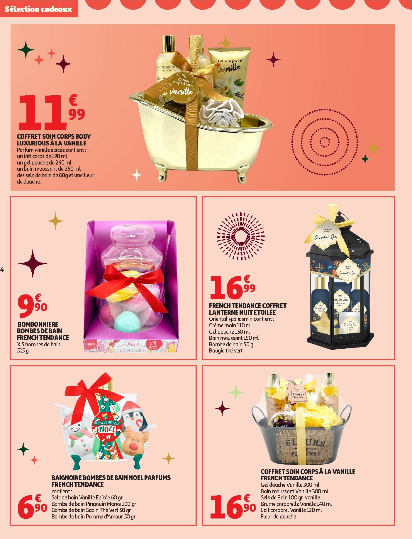 auchan - De Auchan - Bon Noël et Bonnes Affaires : Sélection cadeaux folder geldig vanaf 02/12 t/m 24/12 - page: 4