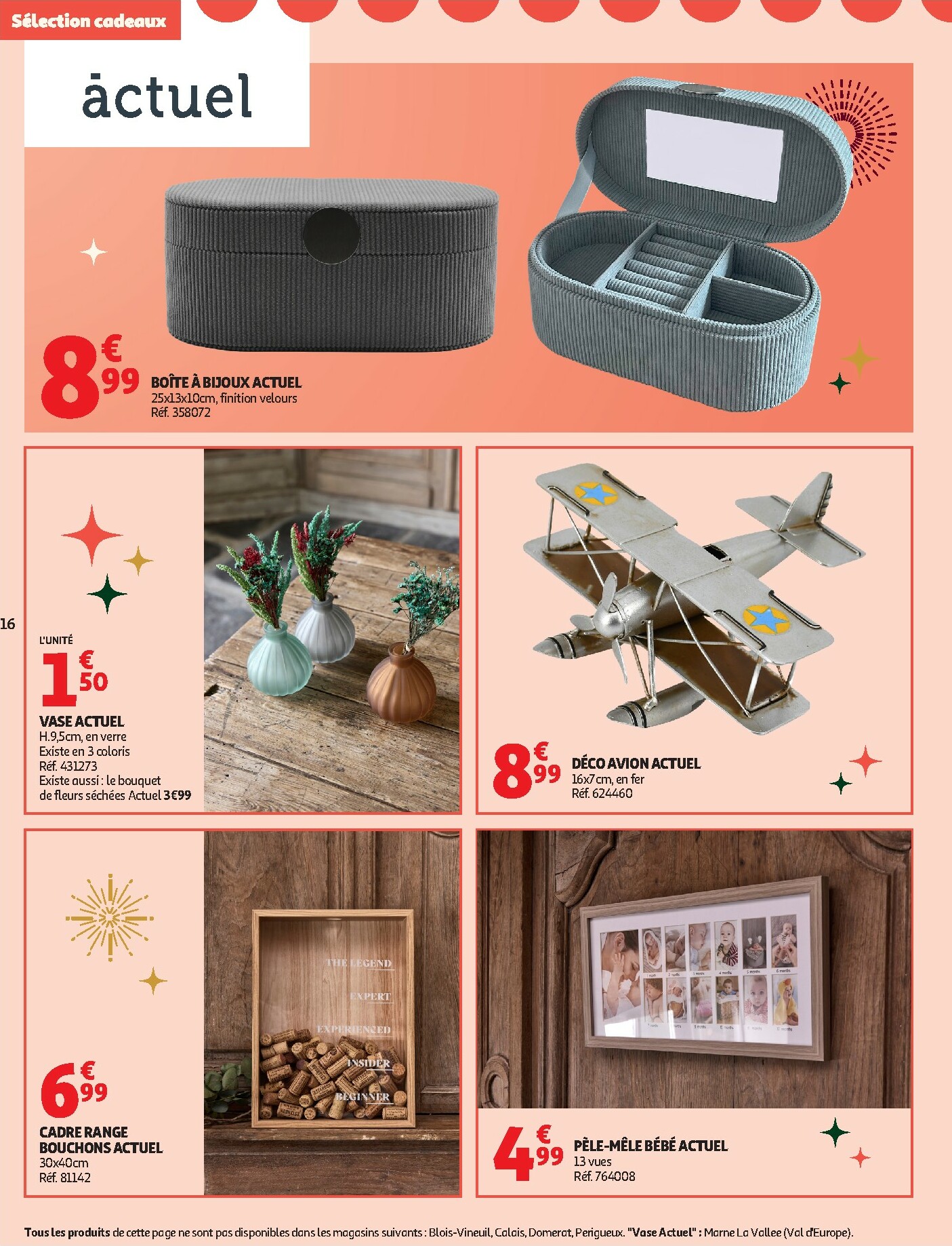 auchan - De Auchan - Bon Noël et Bonnes Affaires : Sélection cadeaux folder geldig vanaf 02/12 t/m 24/12 - page: 16