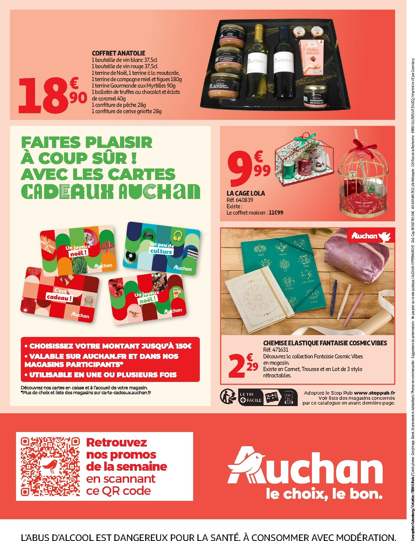 auchan - De Auchan - Bon Noël et Bonnes Affaires : Sélection cadeaux folder geldig vanaf 02/12 t/m 24/12 - page: 36