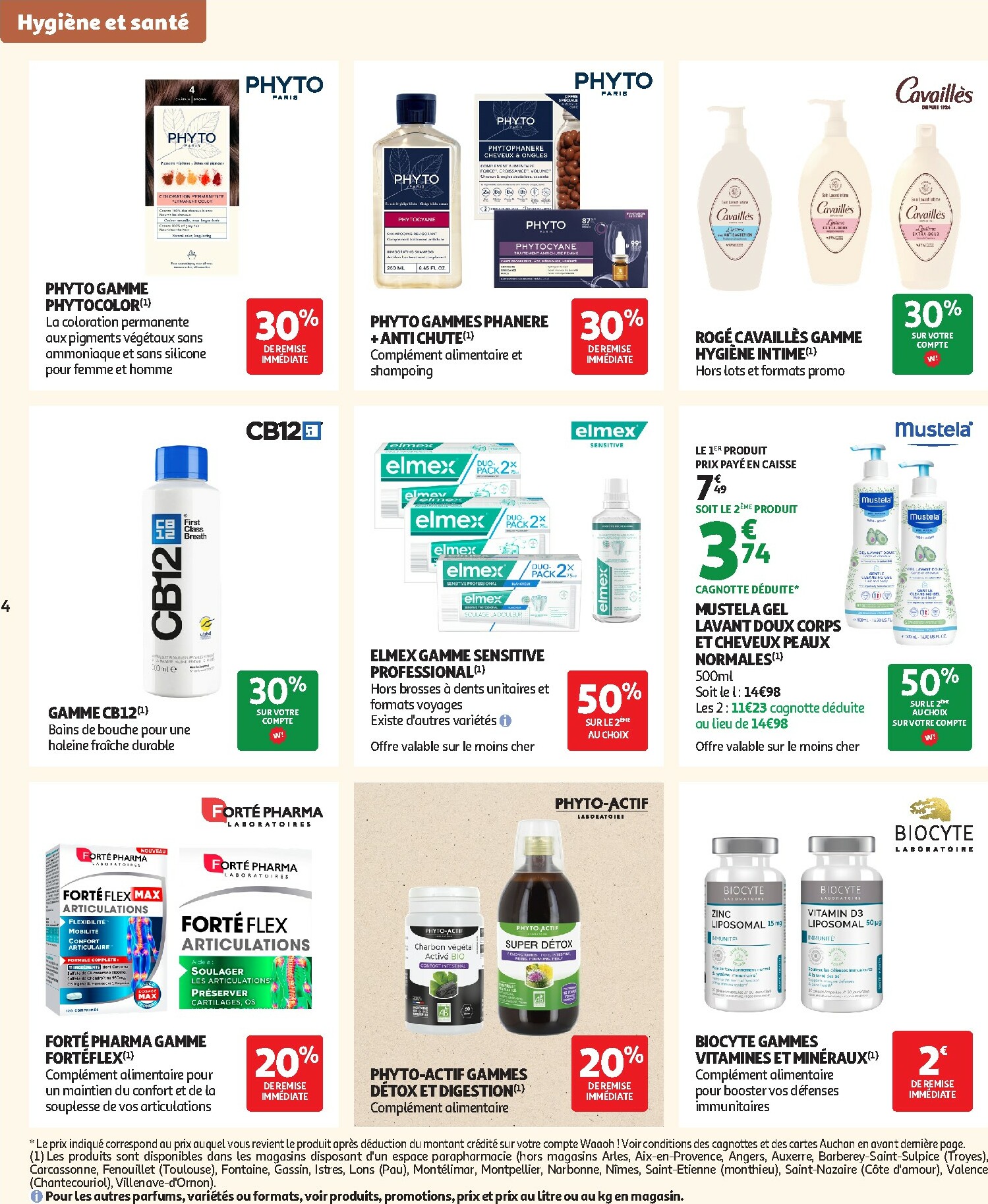 auchan - De Auchan - Pour les peaux à tendance économe folder geldig vanaf 02/12 t/m 24/12 - page: 4