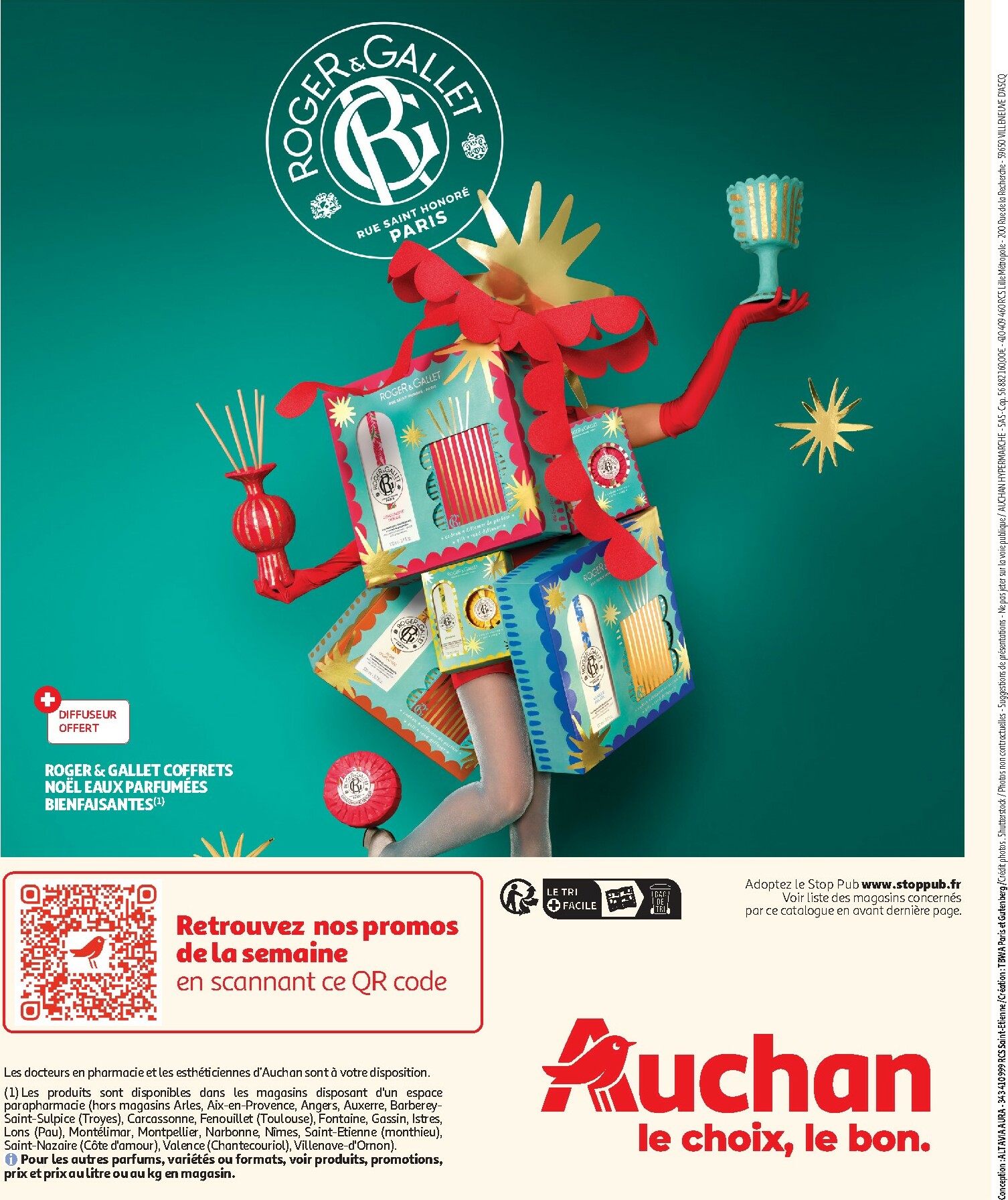 auchan - De Auchan - Pour les peaux à tendance économe folder geldig vanaf 02/12 t/m 24/12 - page: 6