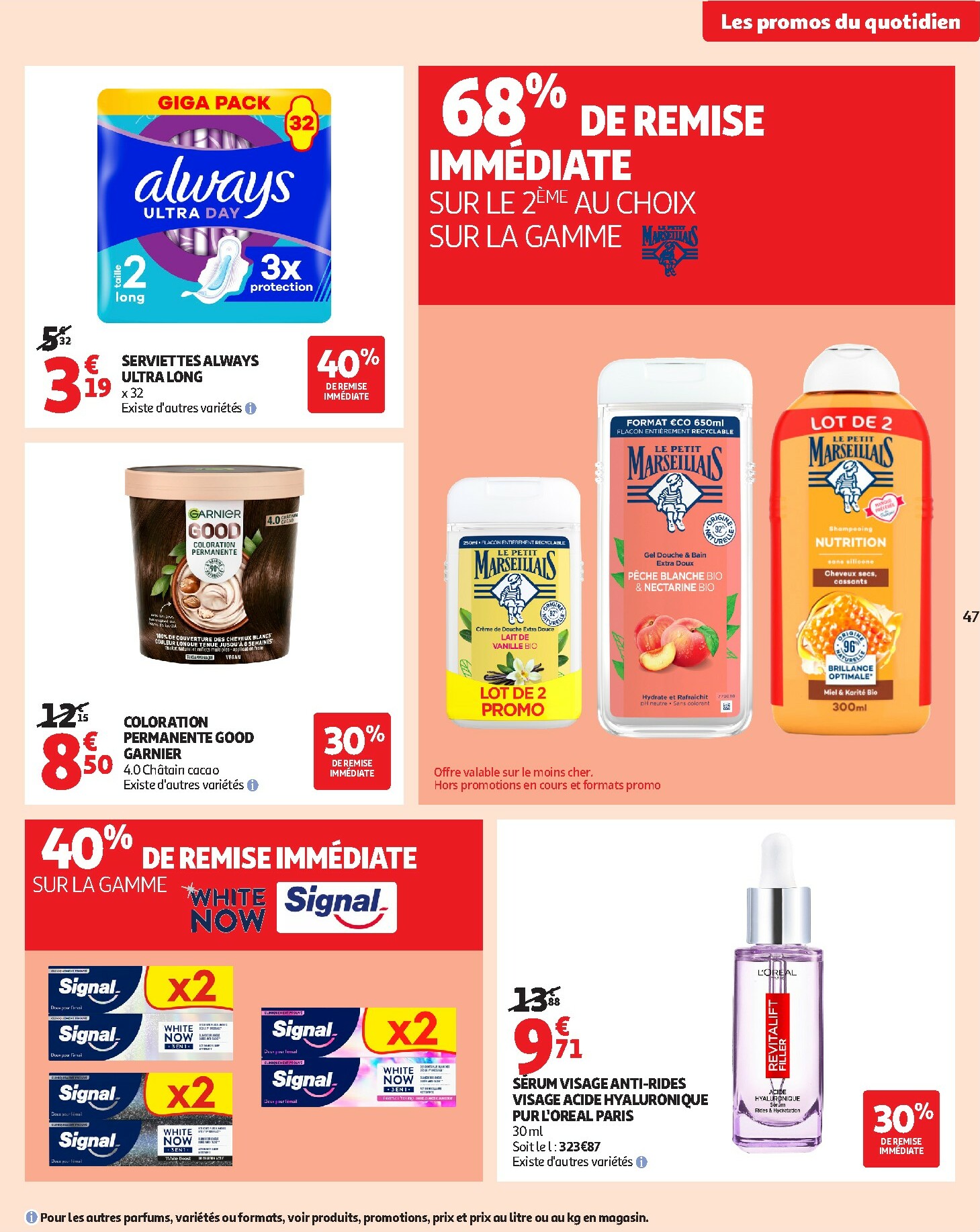 auchan - De Auchan - Les prix bas qui font du bien au quotidien folder geldig vanaf 02/12 t/m 07/12 - page: 47