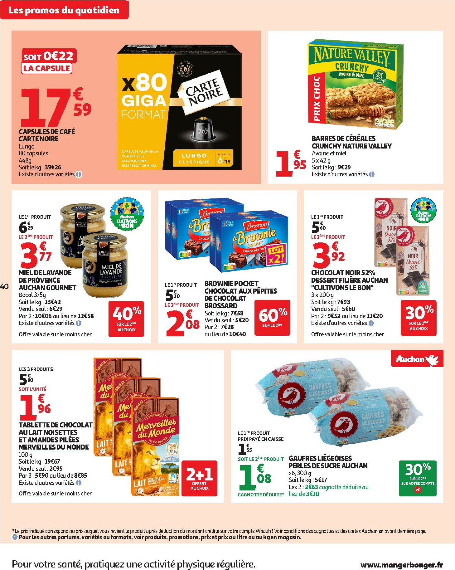 auchan - De Auchan - Les prix bas qui font du bien au quotidien folder geldig vanaf 02/12 t/m 07/12 - page: 40