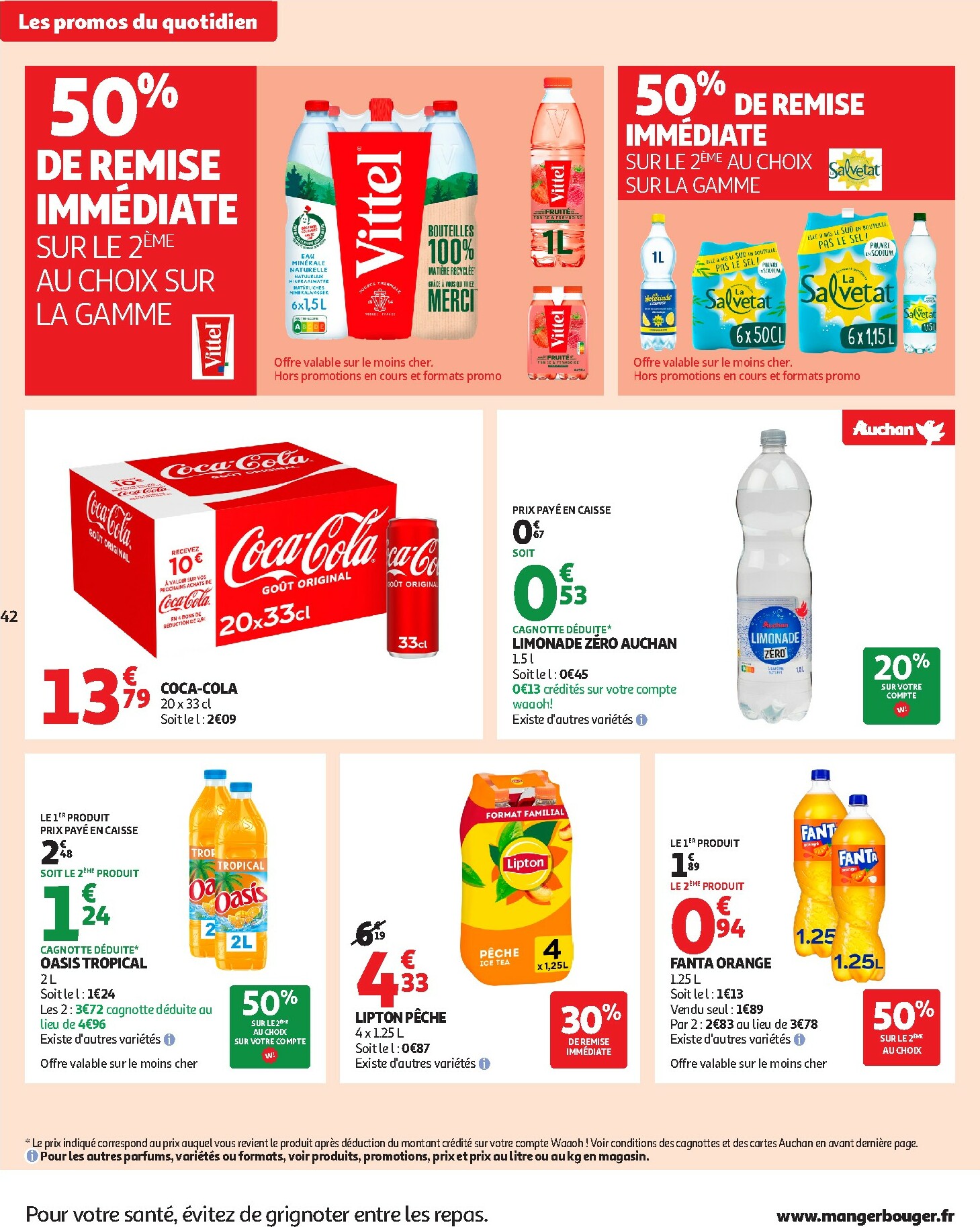 auchan - De Auchan - Les prix bas qui font du bien au quotidien folder geldig vanaf 02/12 t/m 07/12 - page: 42