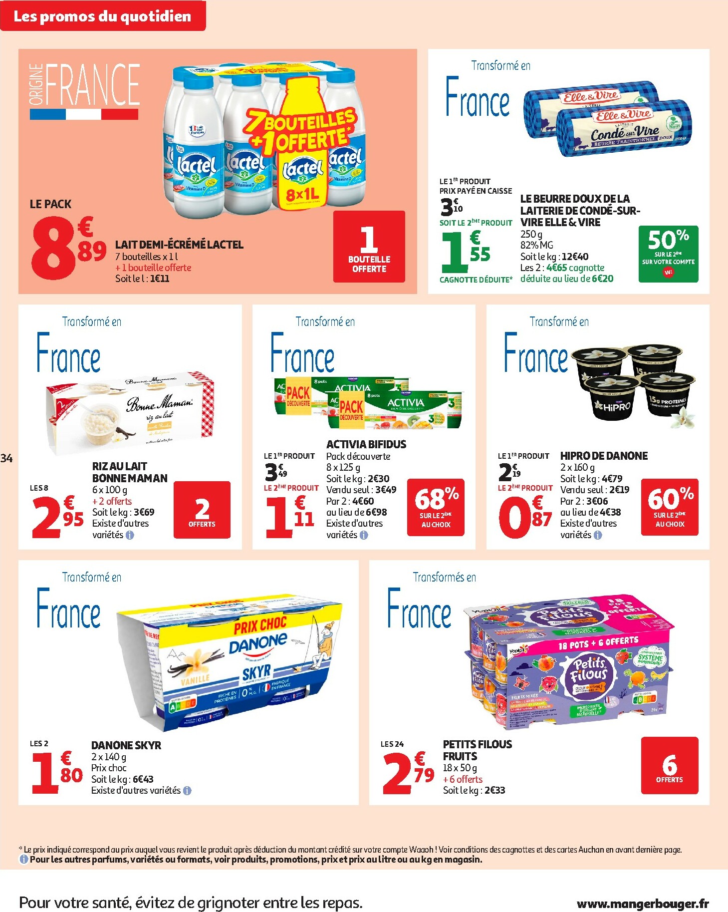 auchan - De Auchan - Les prix bas qui font du bien au quotidien folder geldig vanaf 02/12 t/m 07/12 - page: 34